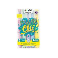 Resaltadores chic MOOVING x5