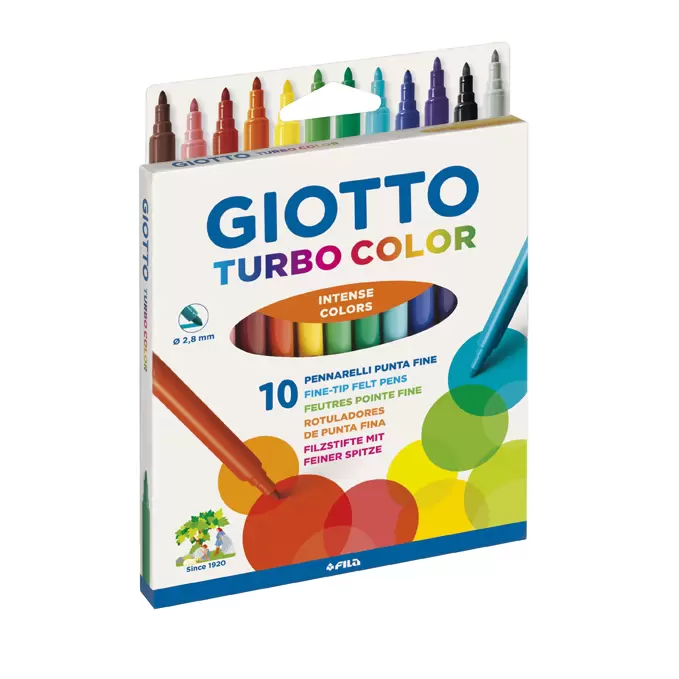 Fibras Giotto turbo color x10