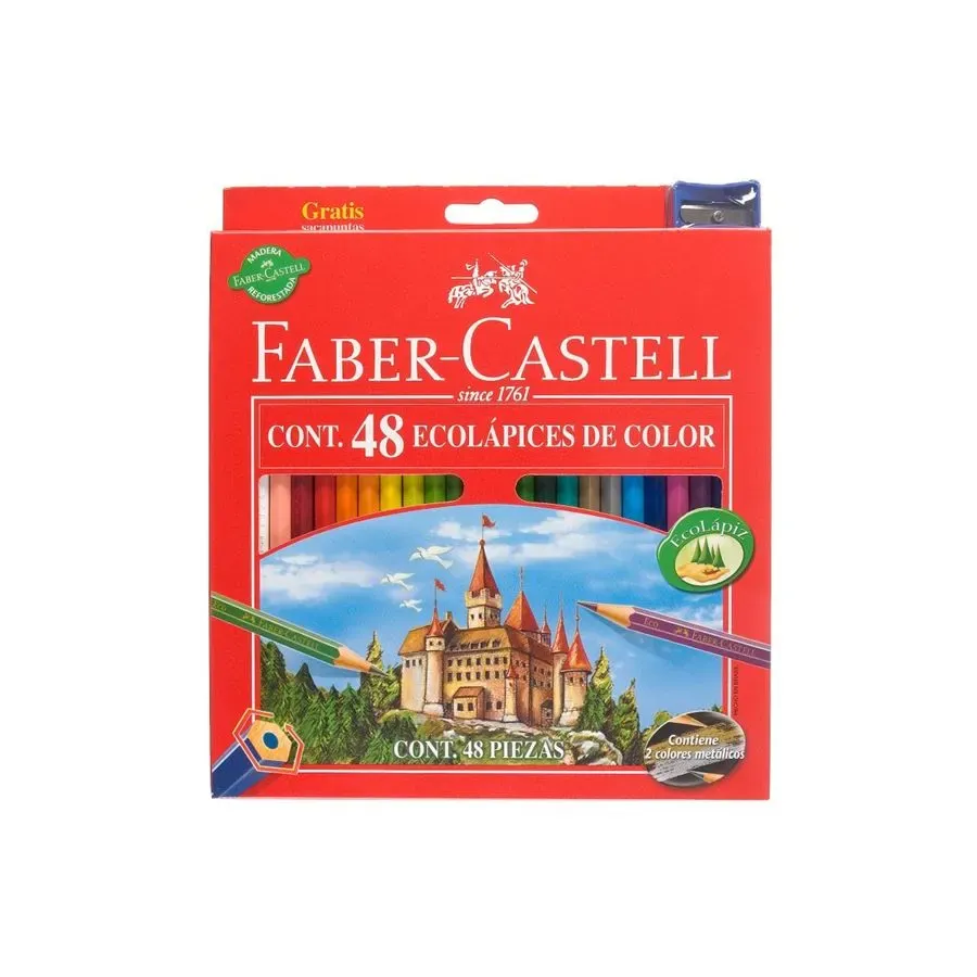Lápices Faber Castell x48