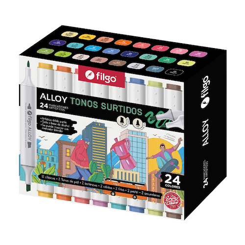 Marcadores FILGO alloy x24