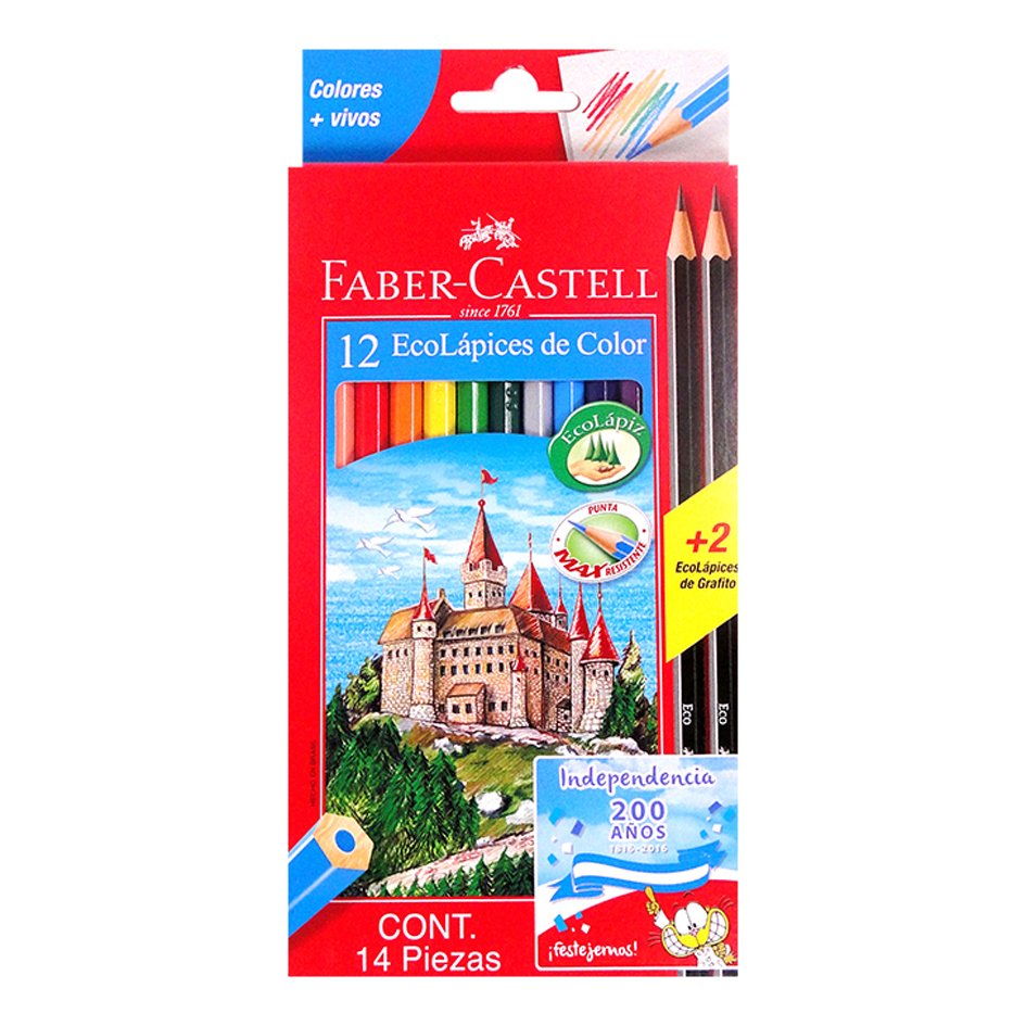 Lápices Faber Castell x12