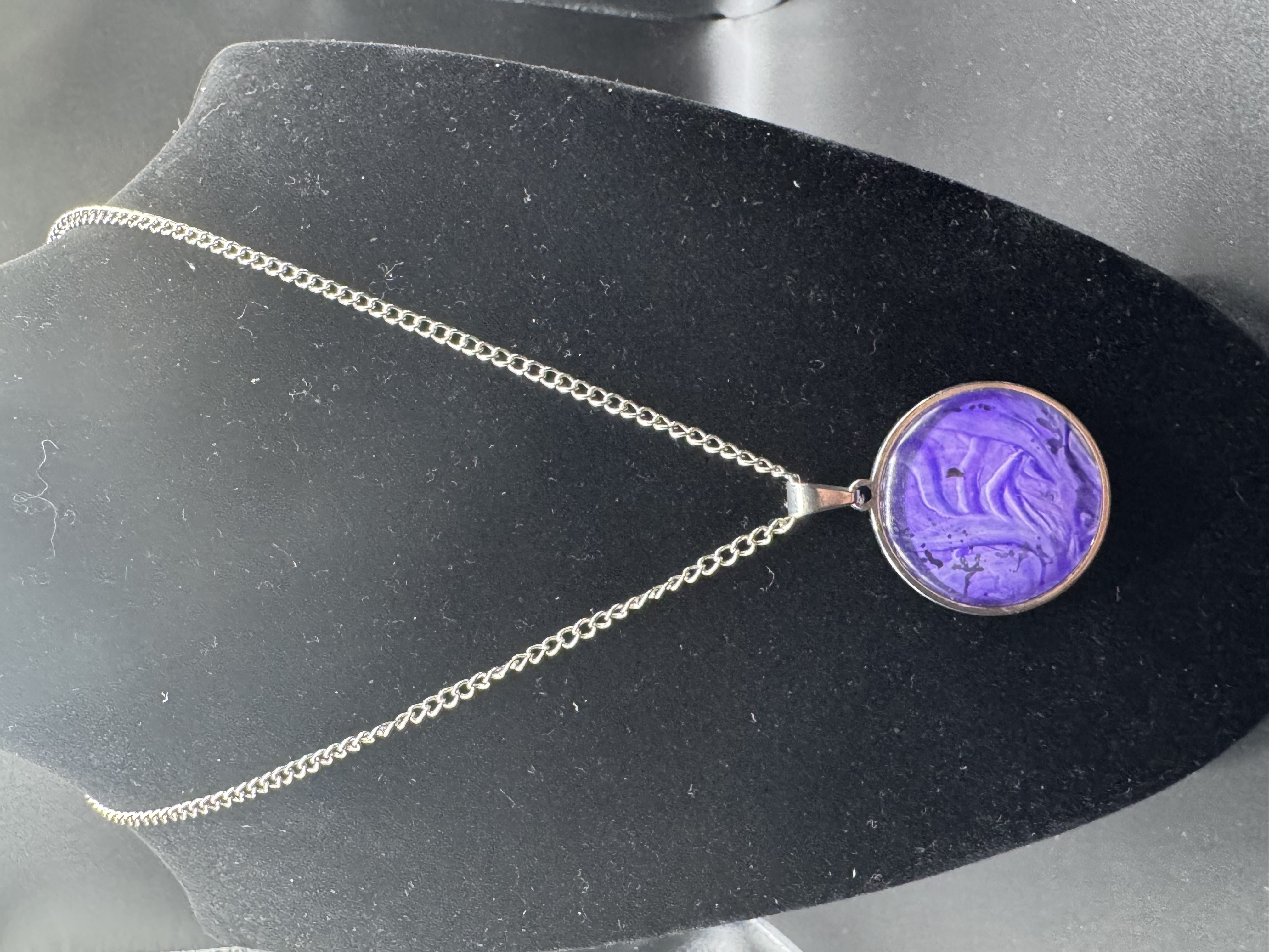 Purple pendant Pendant Necklace