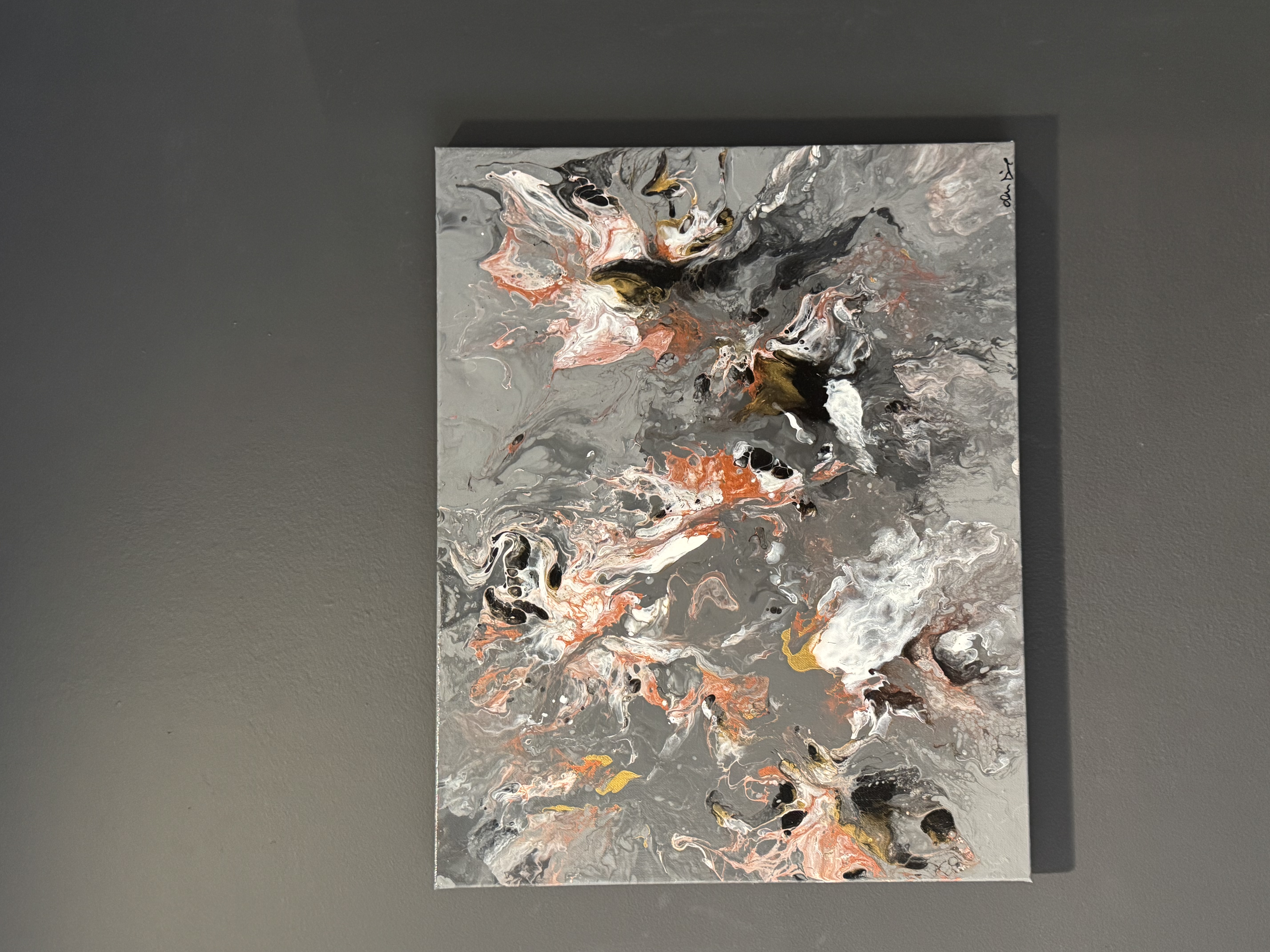 Abstract Acrylic Painting