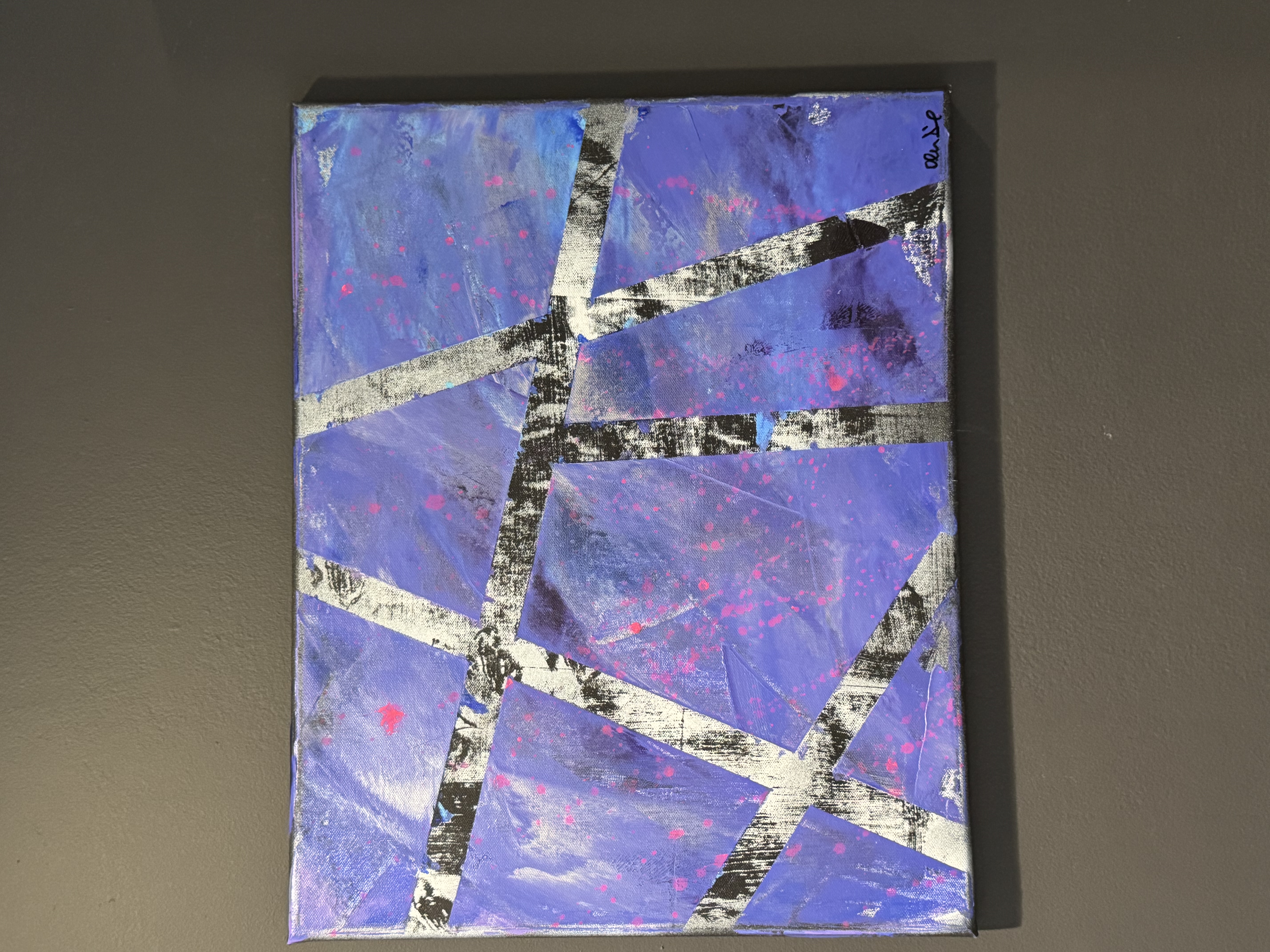 Abstract Geometric Canvas Art