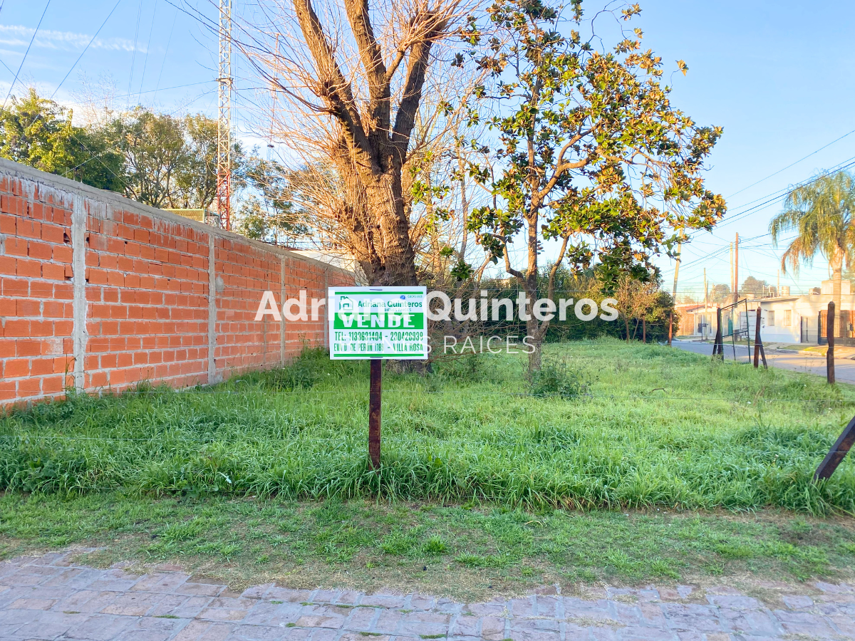 Lote 295 m²  con escritura e impuestos al dia en Villa Rosa Centro 