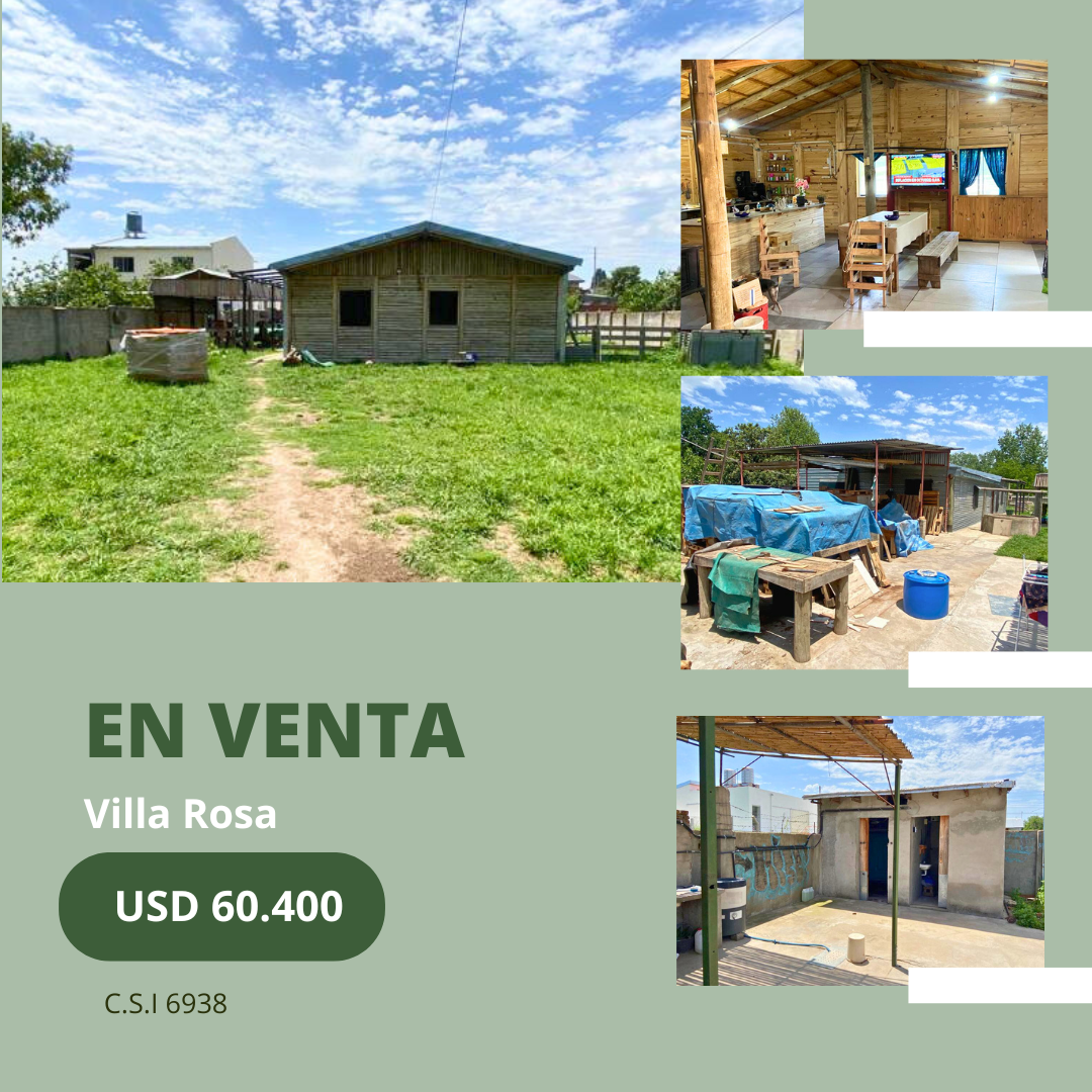 Casa de cuatro habitaciones de 1040 m² en San Antonio - Villa Rosa.