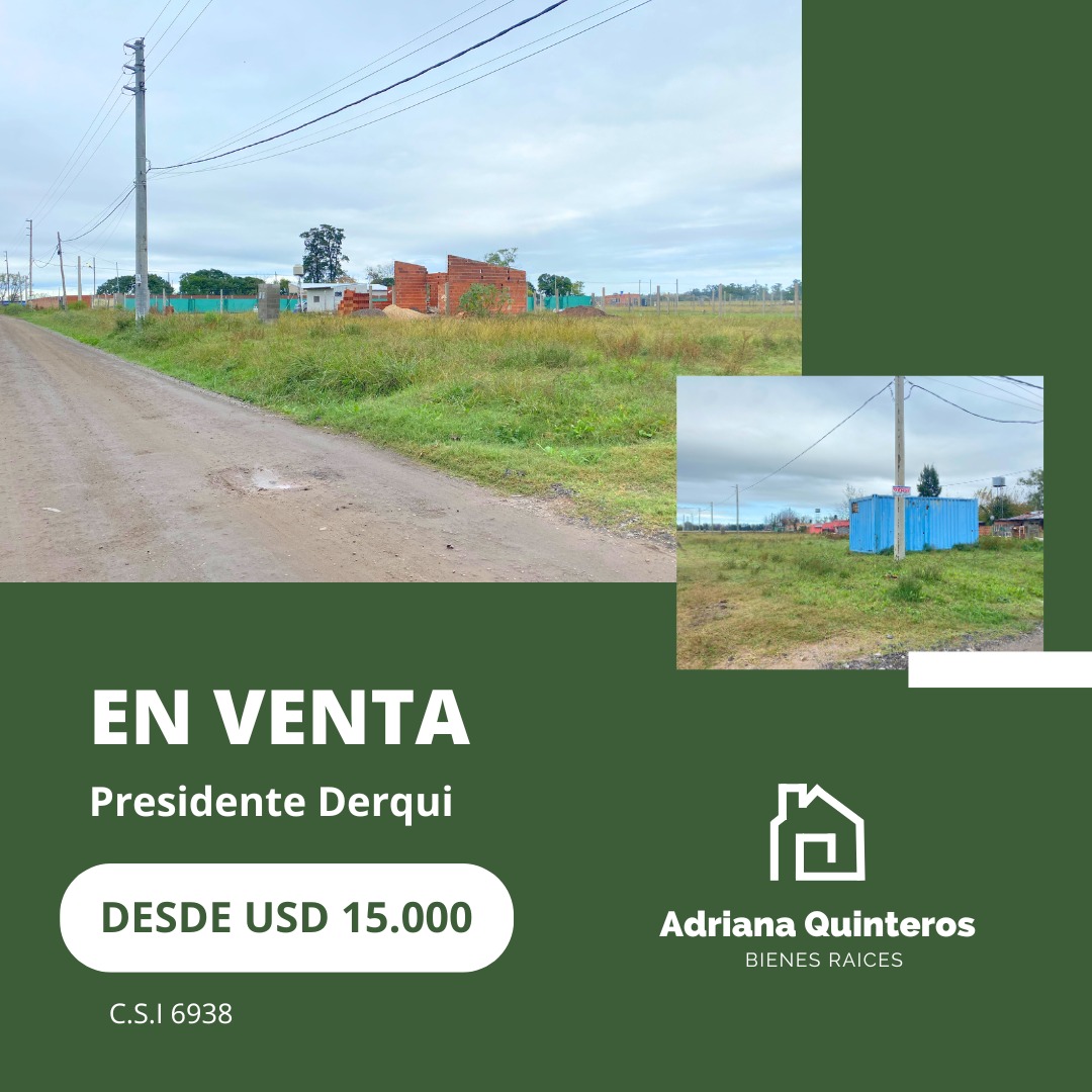 Lotes 340 m² y 450 m² en Barrio Santa Ana - Presidente Derqui