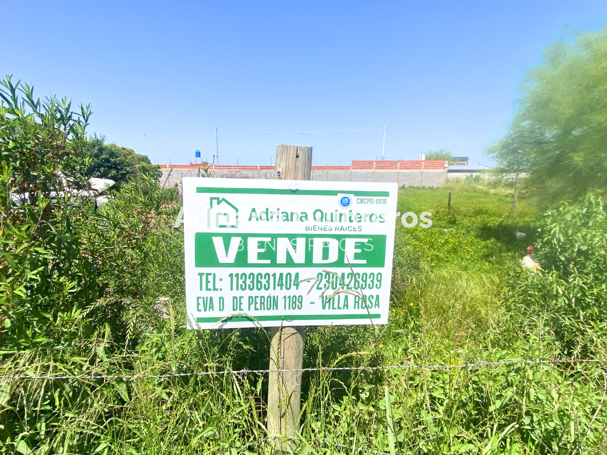Lote 824 m² con escritura en B° Ferrum - Villa Rosa