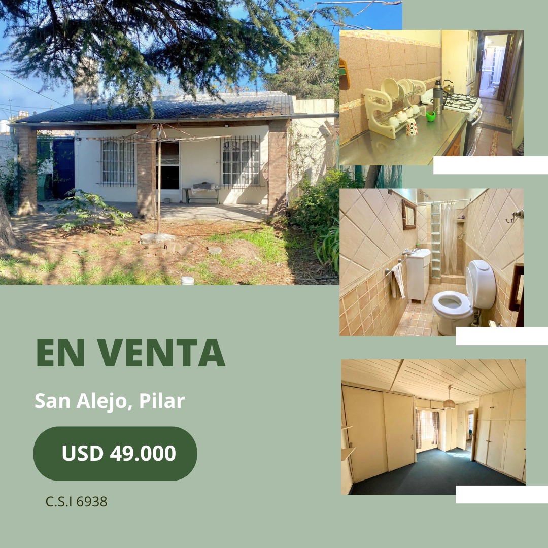 Casa con una habitacion en San Alejo - Pilar. 