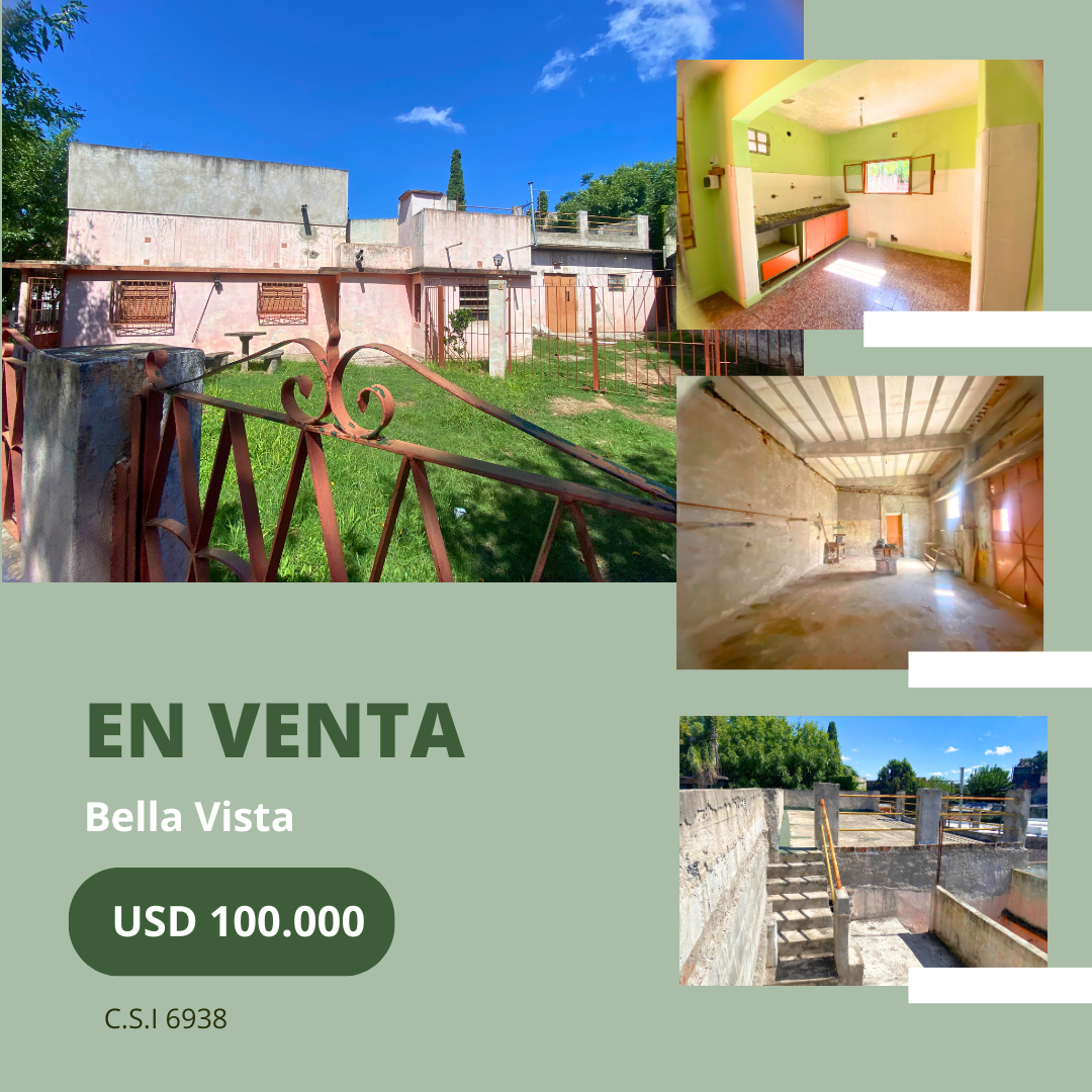 Casa con 4 dormitorios y 3 baños en buena ubicación - Bella Vista