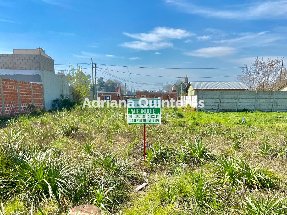 Lote 375 m² en Villa Rosa - Financiación del 50%