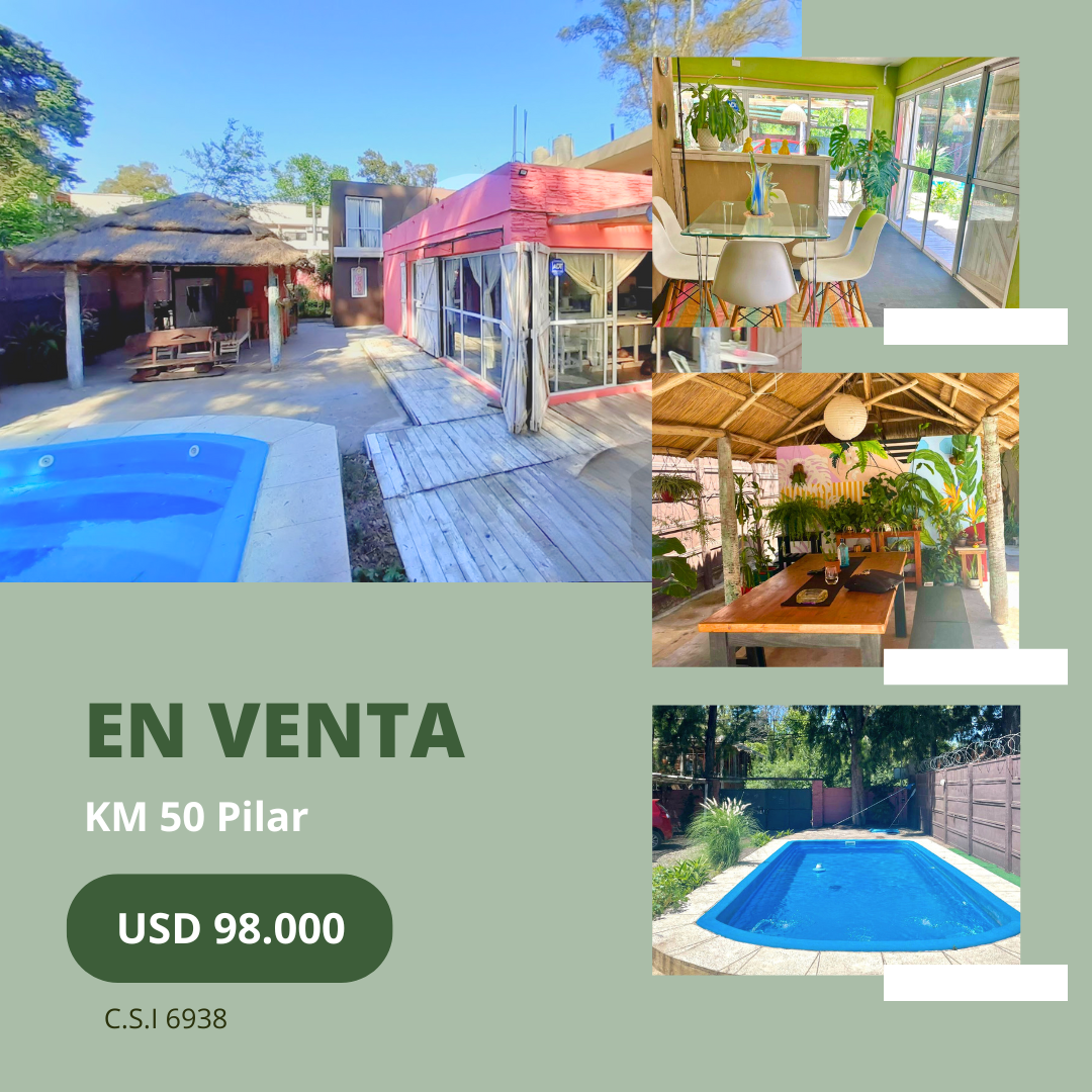 Casa quinta con 4 dormitorios y fácil acceso a panamericana - KM 50, Pilar