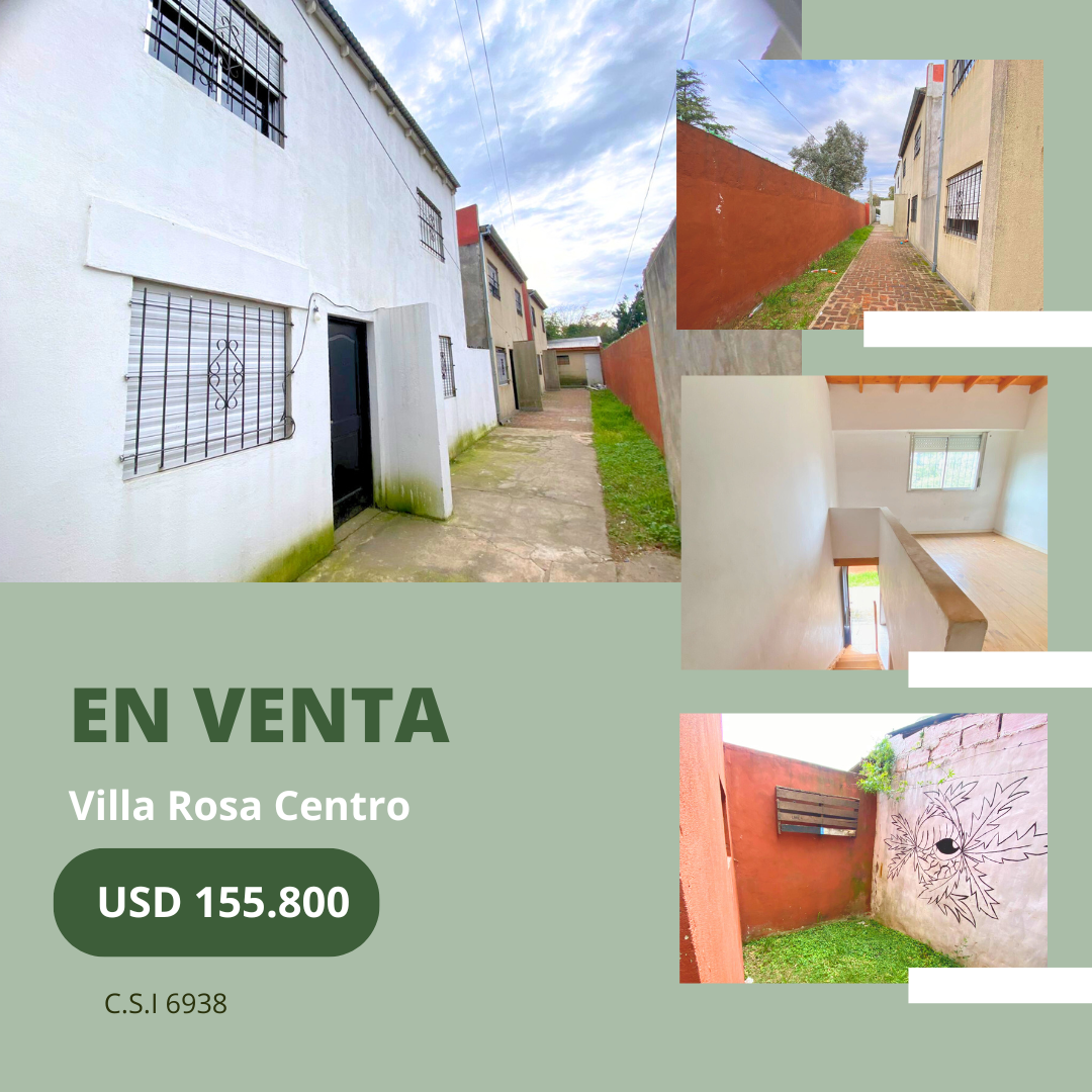 6 departamentos con escritura en venta - Villa Rosa