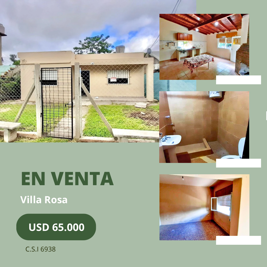 Casa con cuatro habitaciones en Villa Rosa - Pilar.