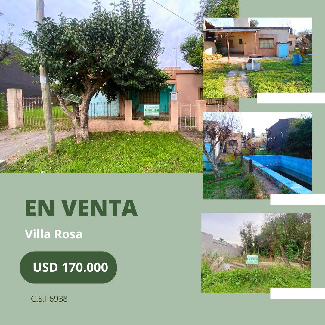 Casa y departamento con lote baldio en venta - Presidente Derqui