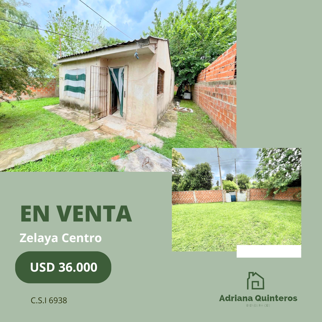 Lote 433 m² con construcción y escritura en Zelaya Centro  - Pilar