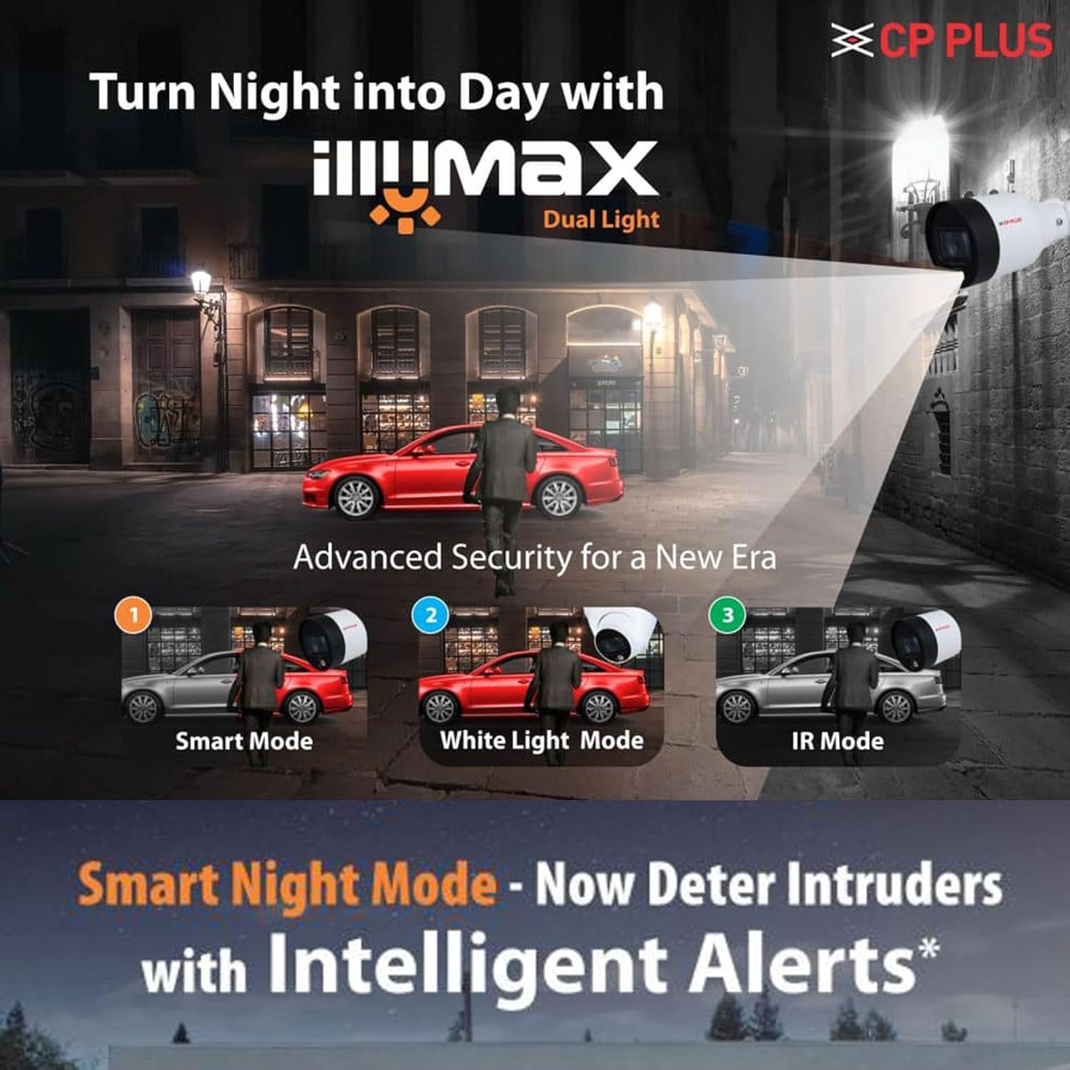 CP Plus 8 Nos 4 MP IP (Network) CCTV Camera Kit with (8 CH NVR,4MP Bullete Outdoor Camera 4Pcs,4MP IP Dome Indoor 4Pcs,2 TB Hard Drive,8+2 Port POE Switch)
