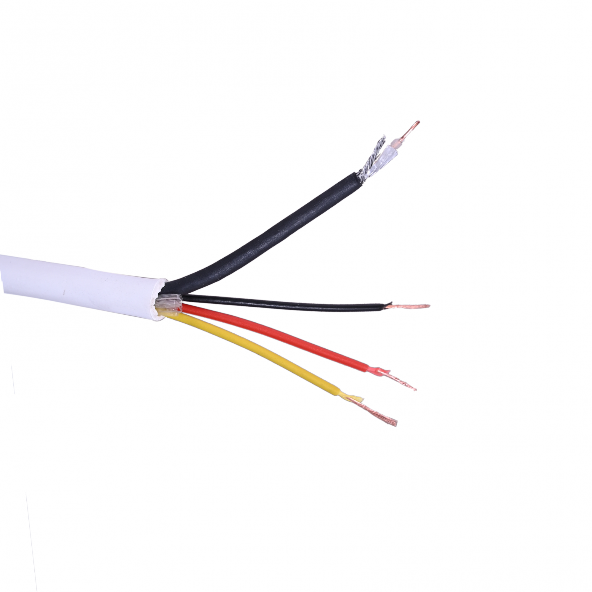Velvu 3+1 CCTV Cable ST-CC-Gold (Length: 90 mtr)