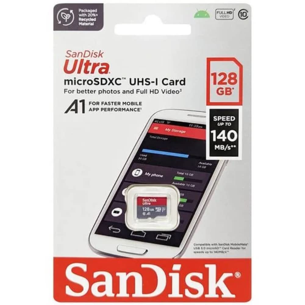 SanDisk Ultra 128GB MicroSD Card