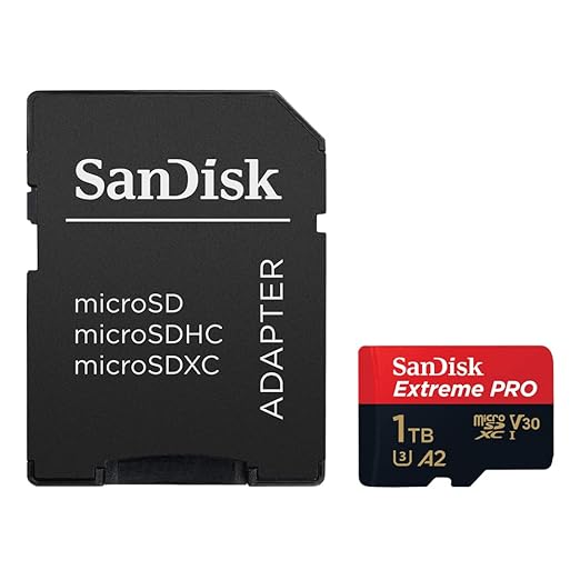 SanDisk Extreme PRO 1TB microSDXC Card