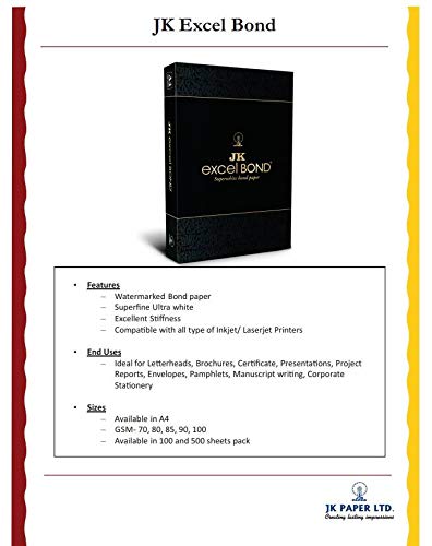 JK Paper Excel Bond Paper A4 100 GSM