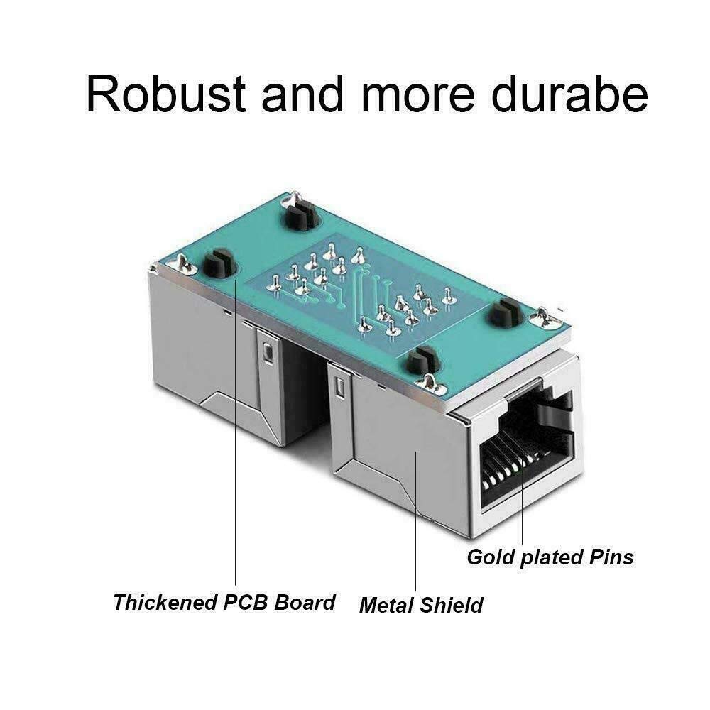 Lapster rj45 connector Coupler Cat7/Cat6/Cat5e Ethernet Network lan connector