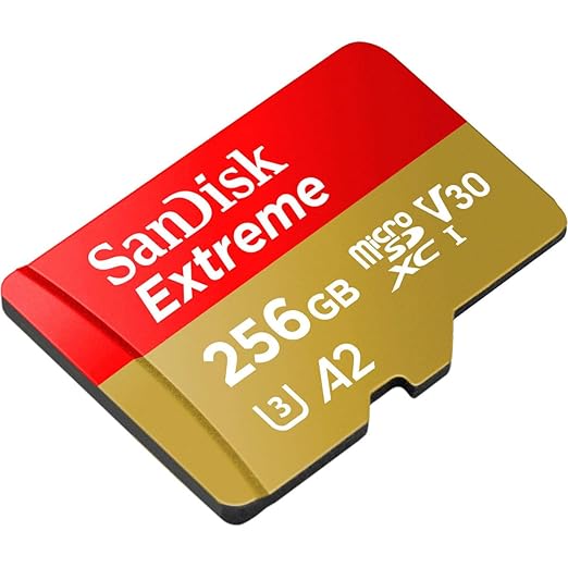 SanDisk Extreme 256GB microSD Card