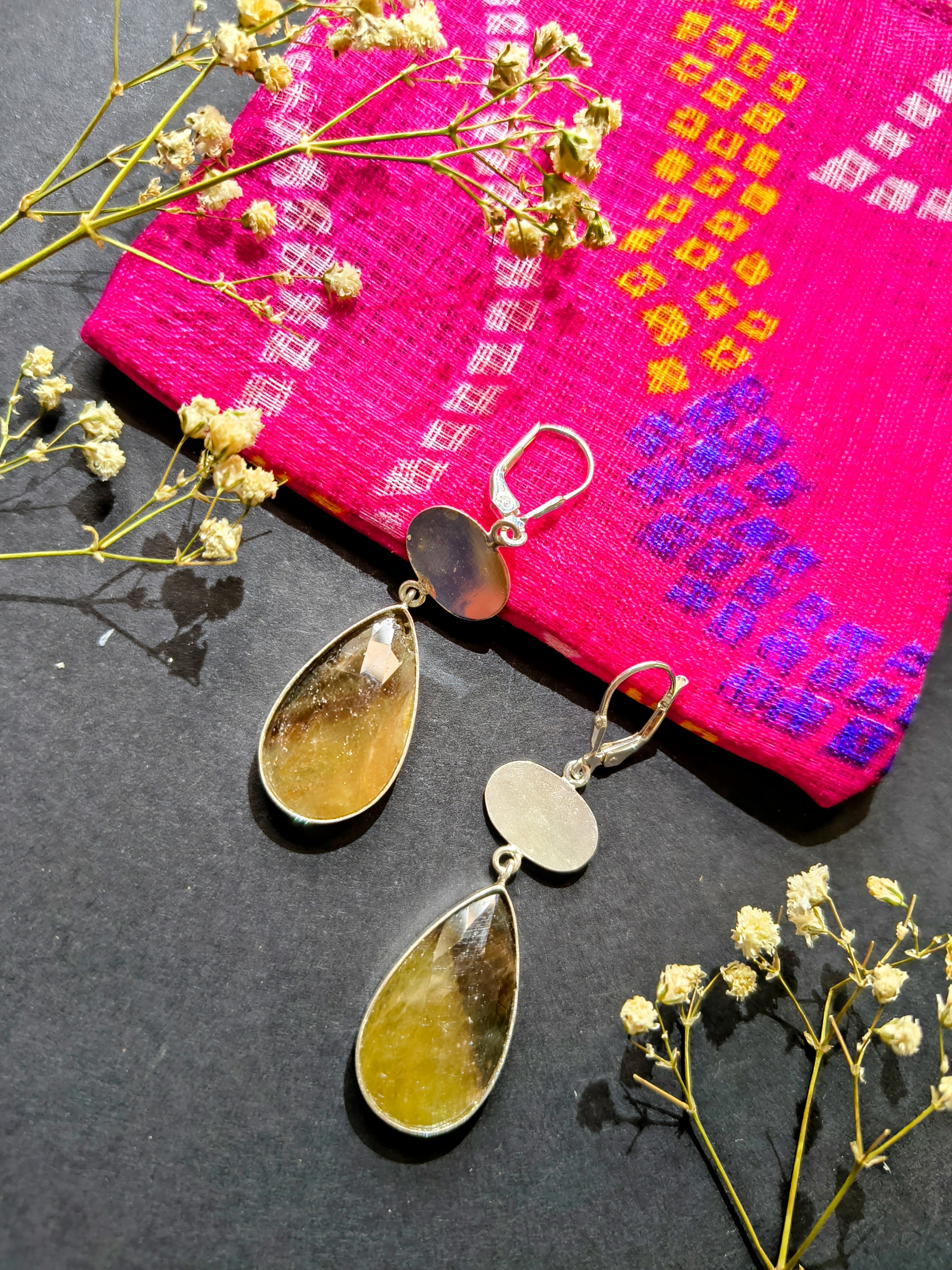 Citrine Drop Earrings