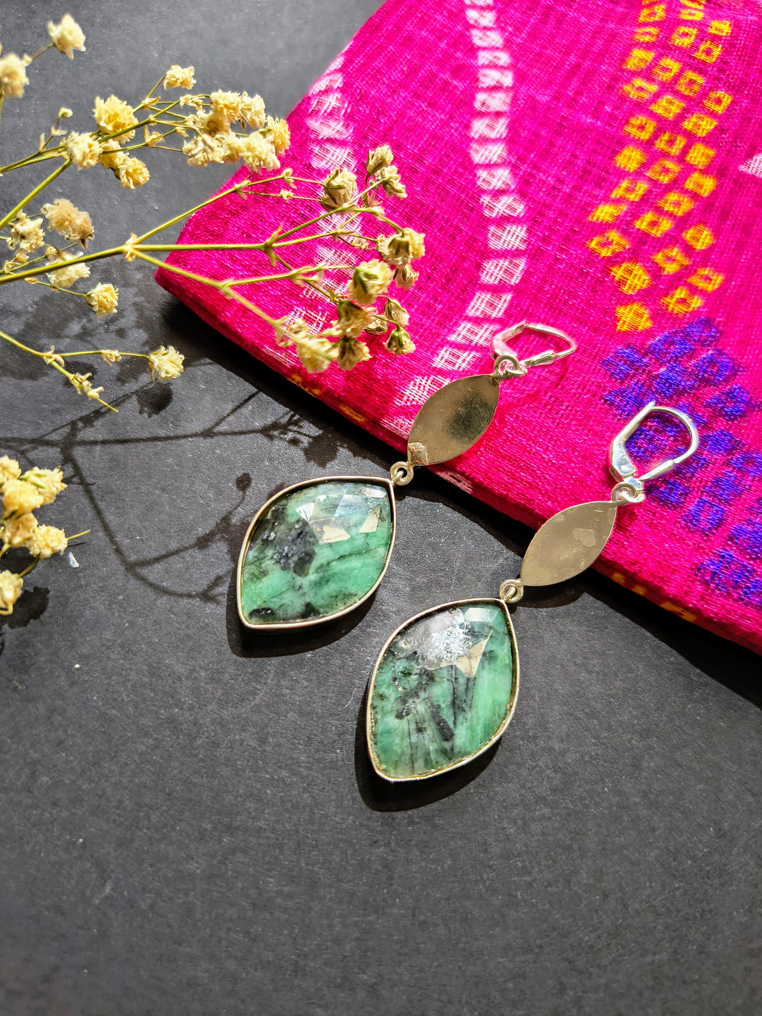  saapphire Earrings