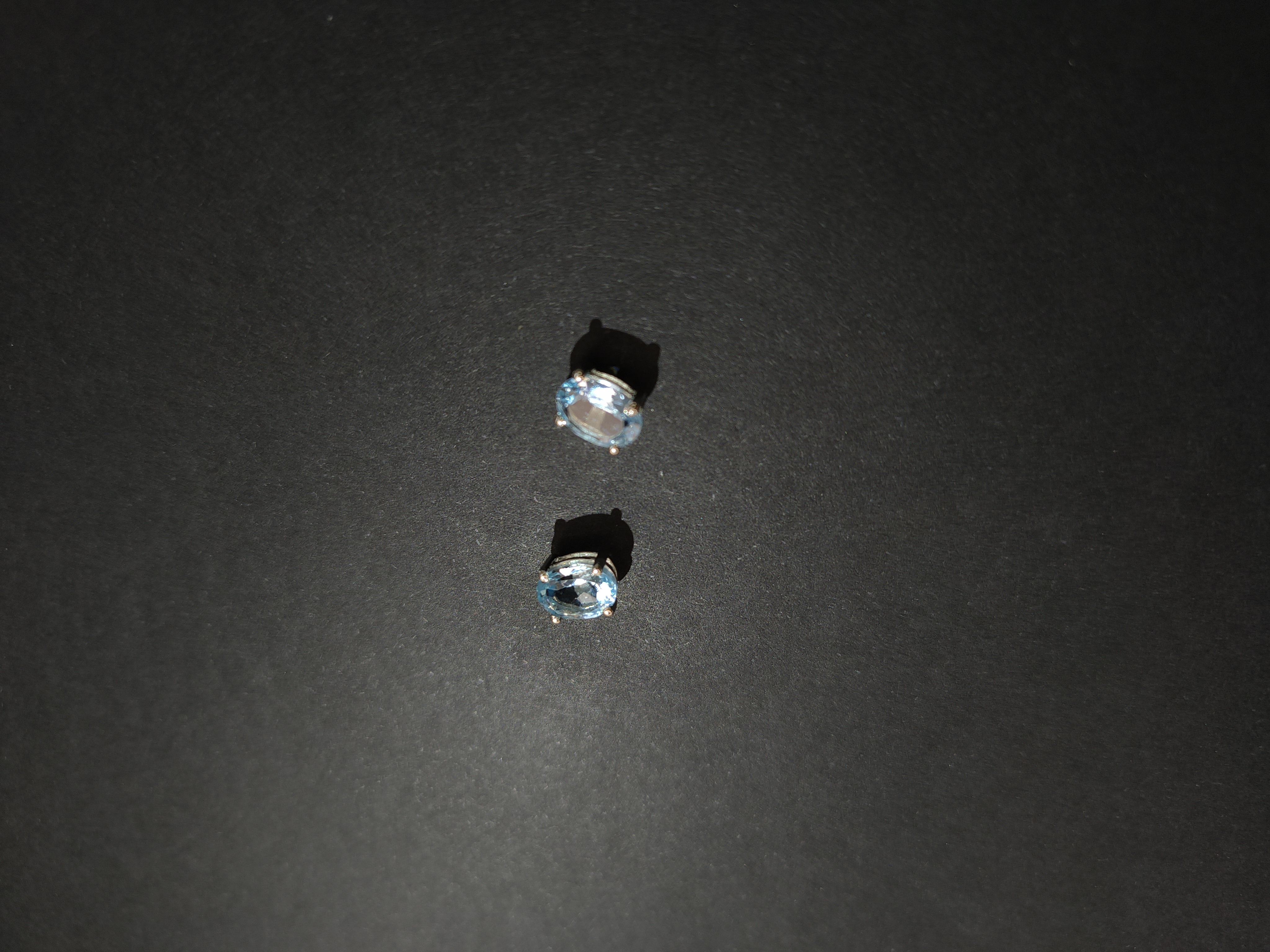 Blue topaz Crystal Jewelry Set