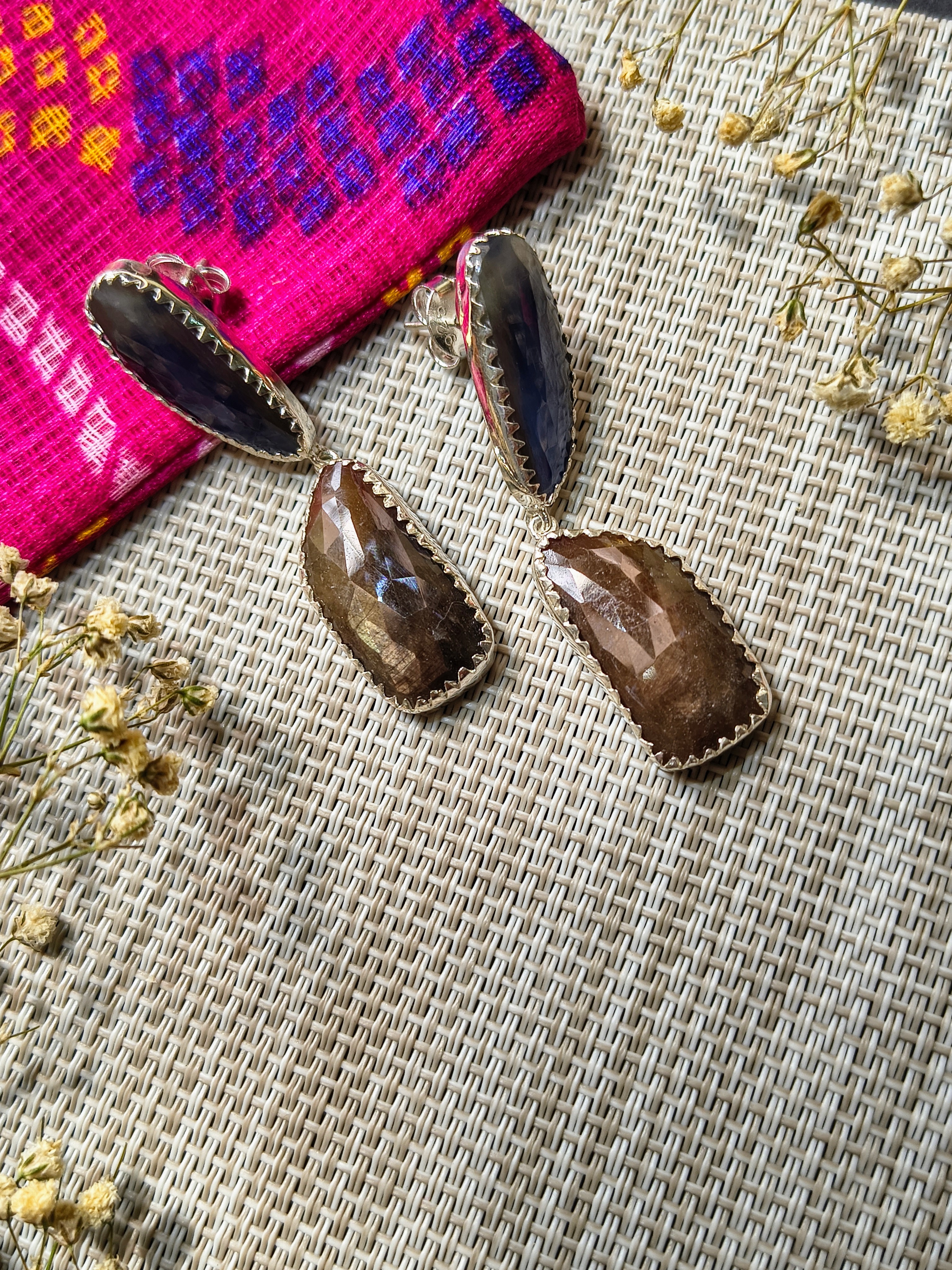 sapphire Earrings