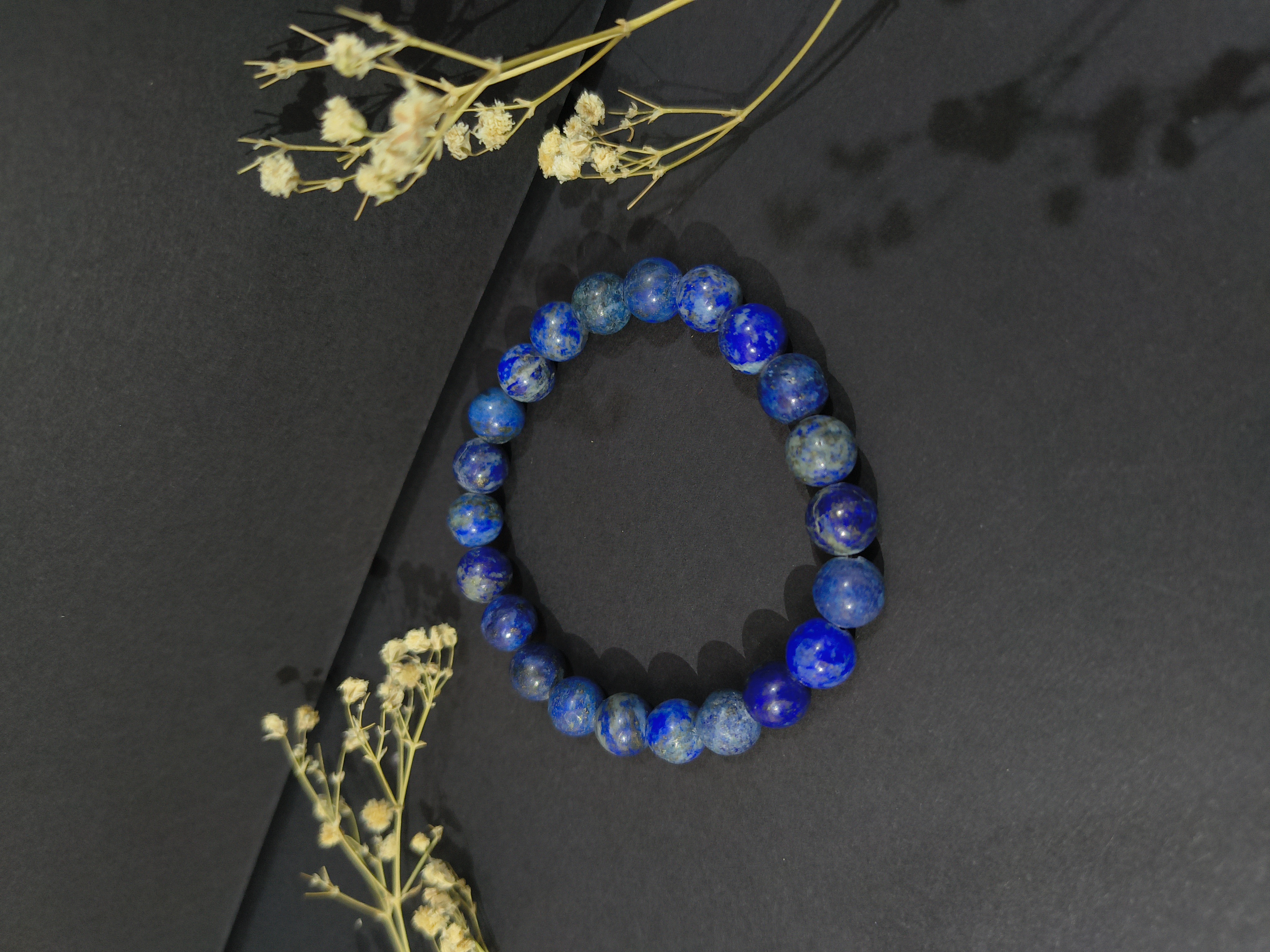 Lapis Lazuli Beaded Bracelet