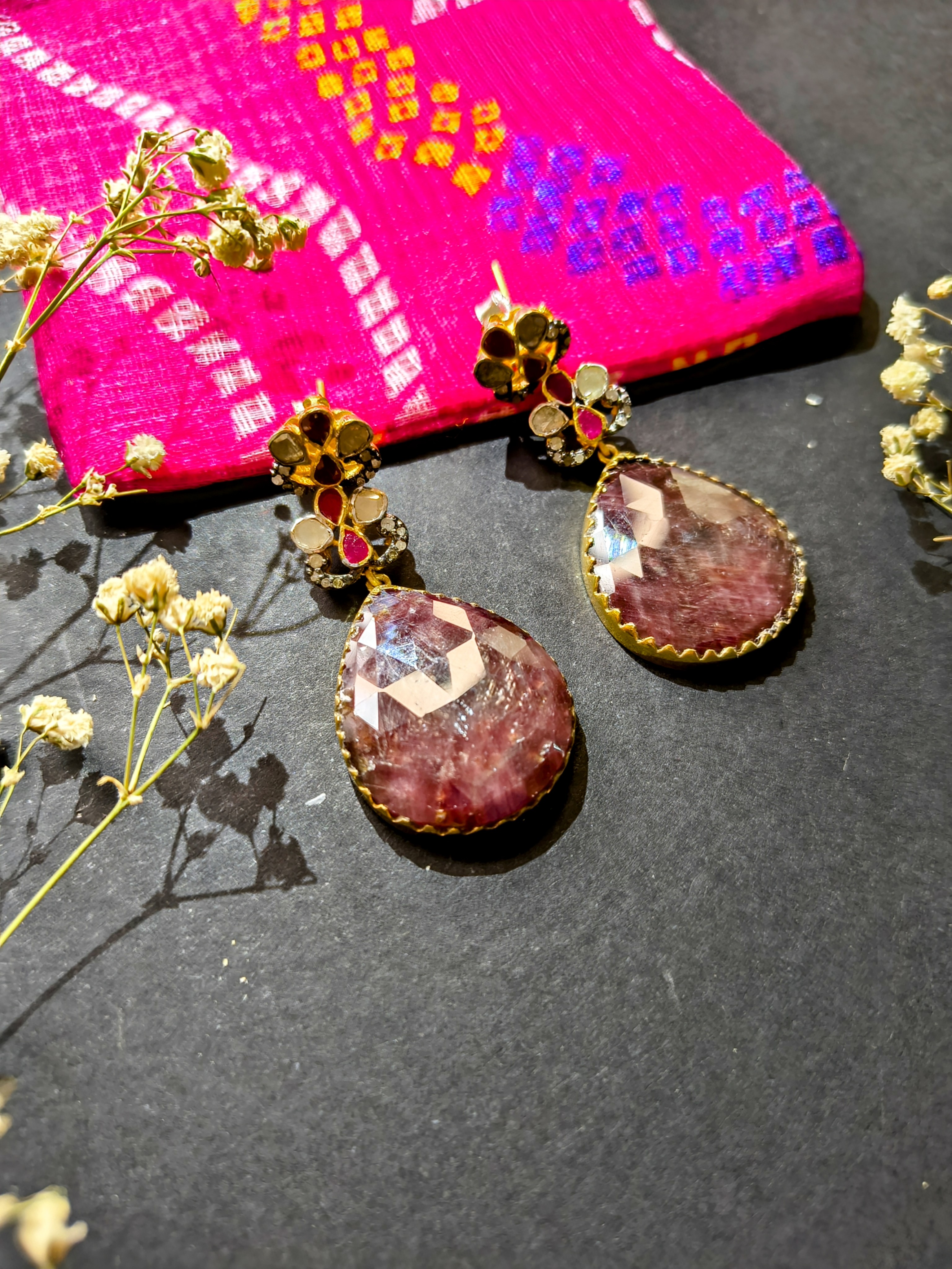 sapphire Earrings