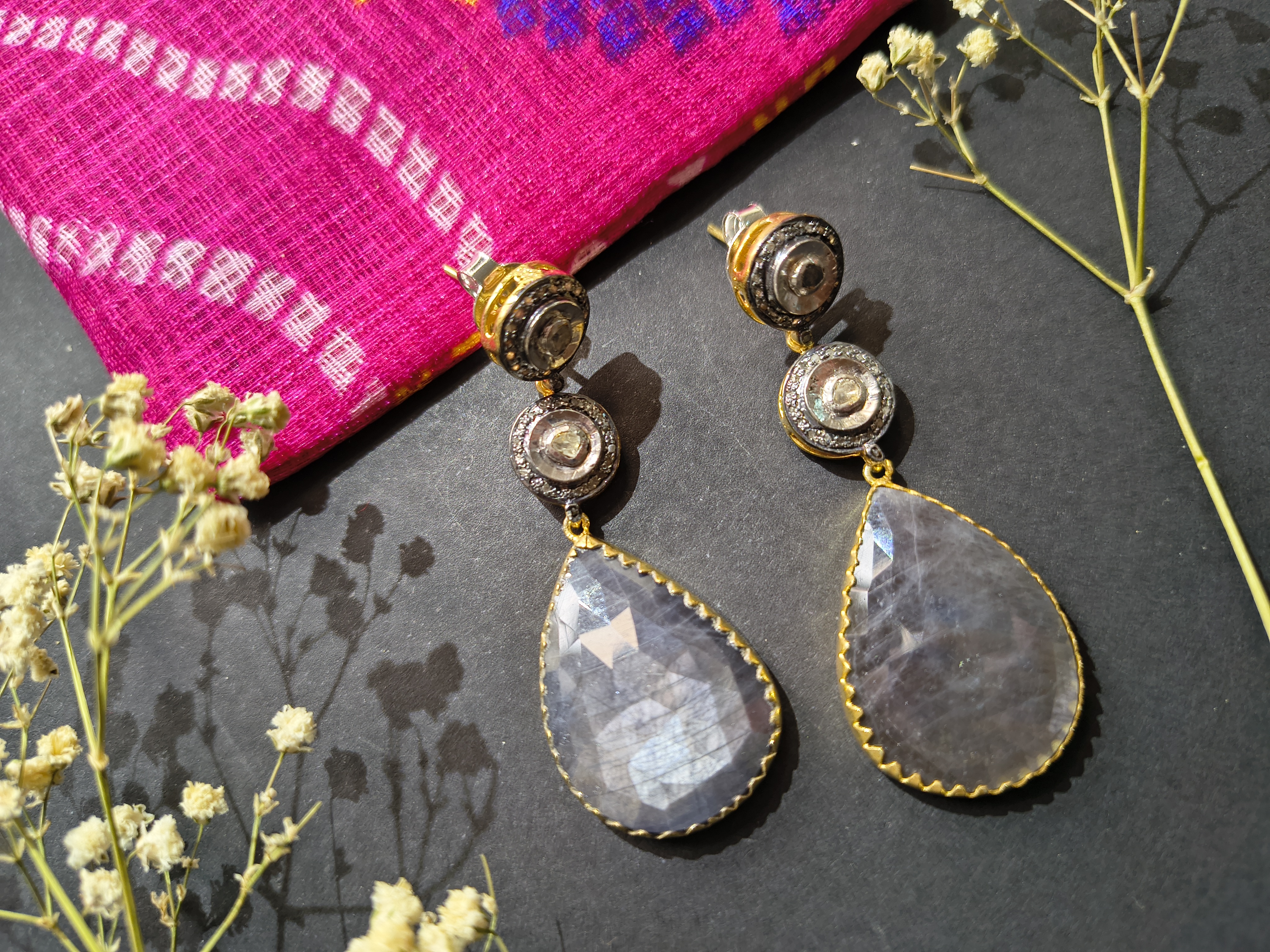 sapphire Earrings
