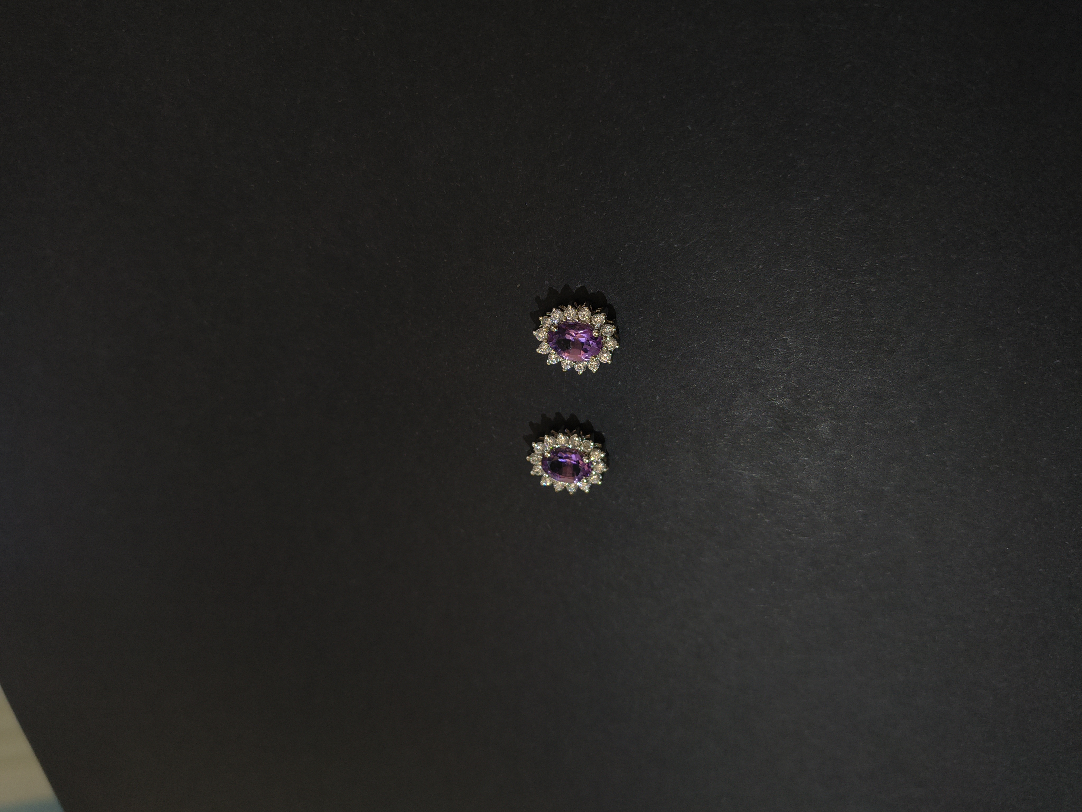 Amethyst and Silver Jewelry Set