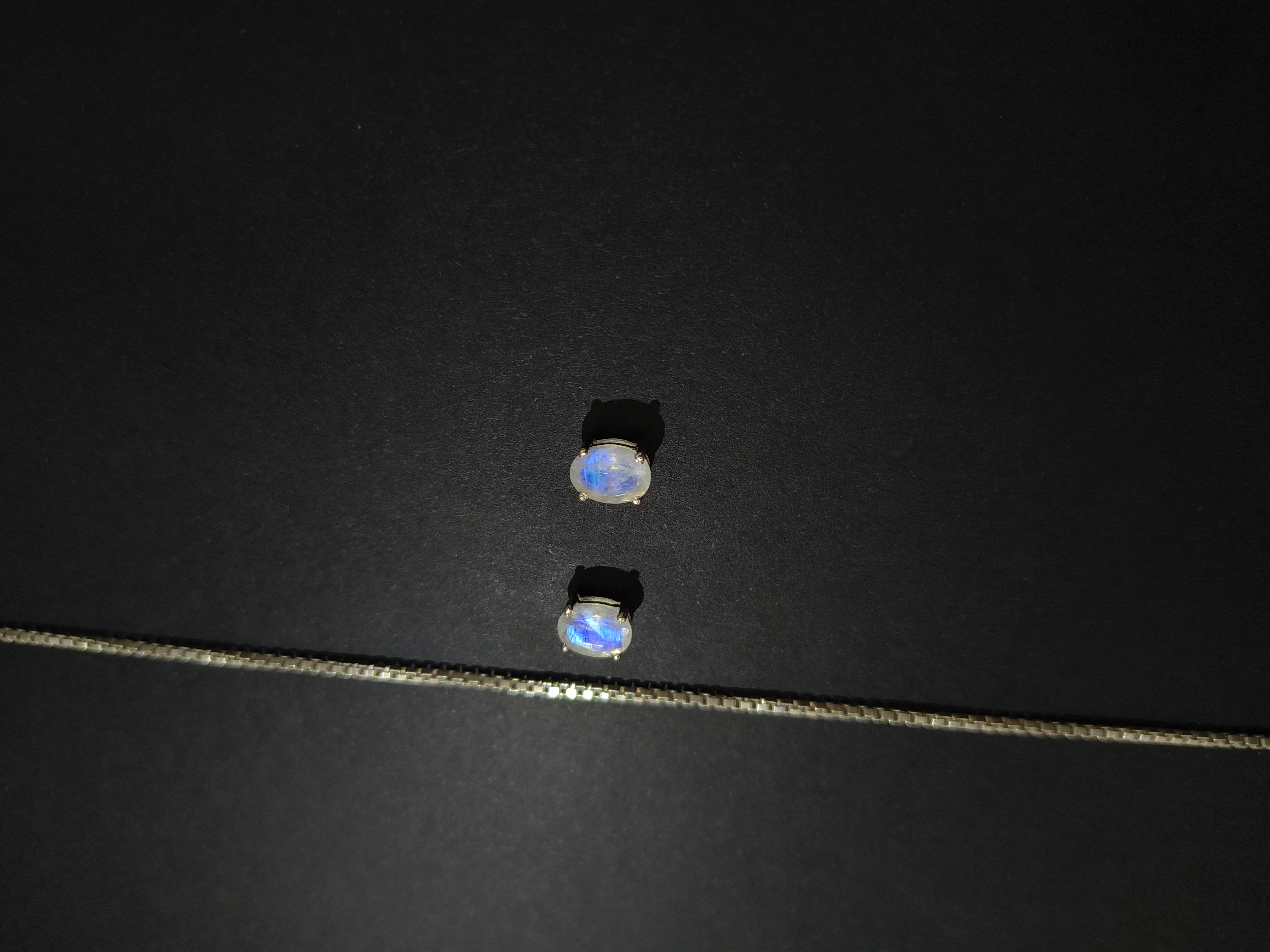  Moonstone Opal Jewelry Set