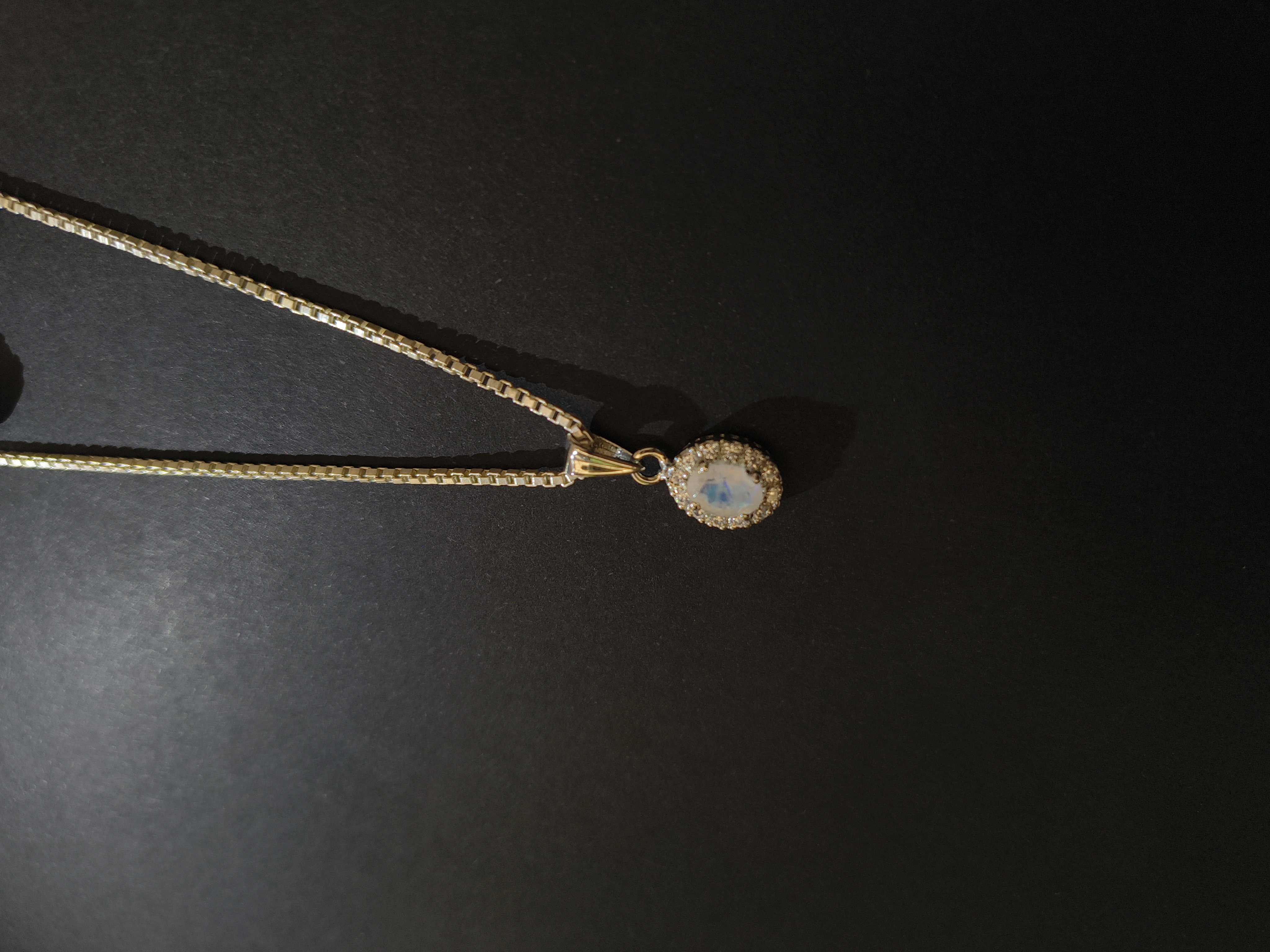 Moonstone jewelry set
