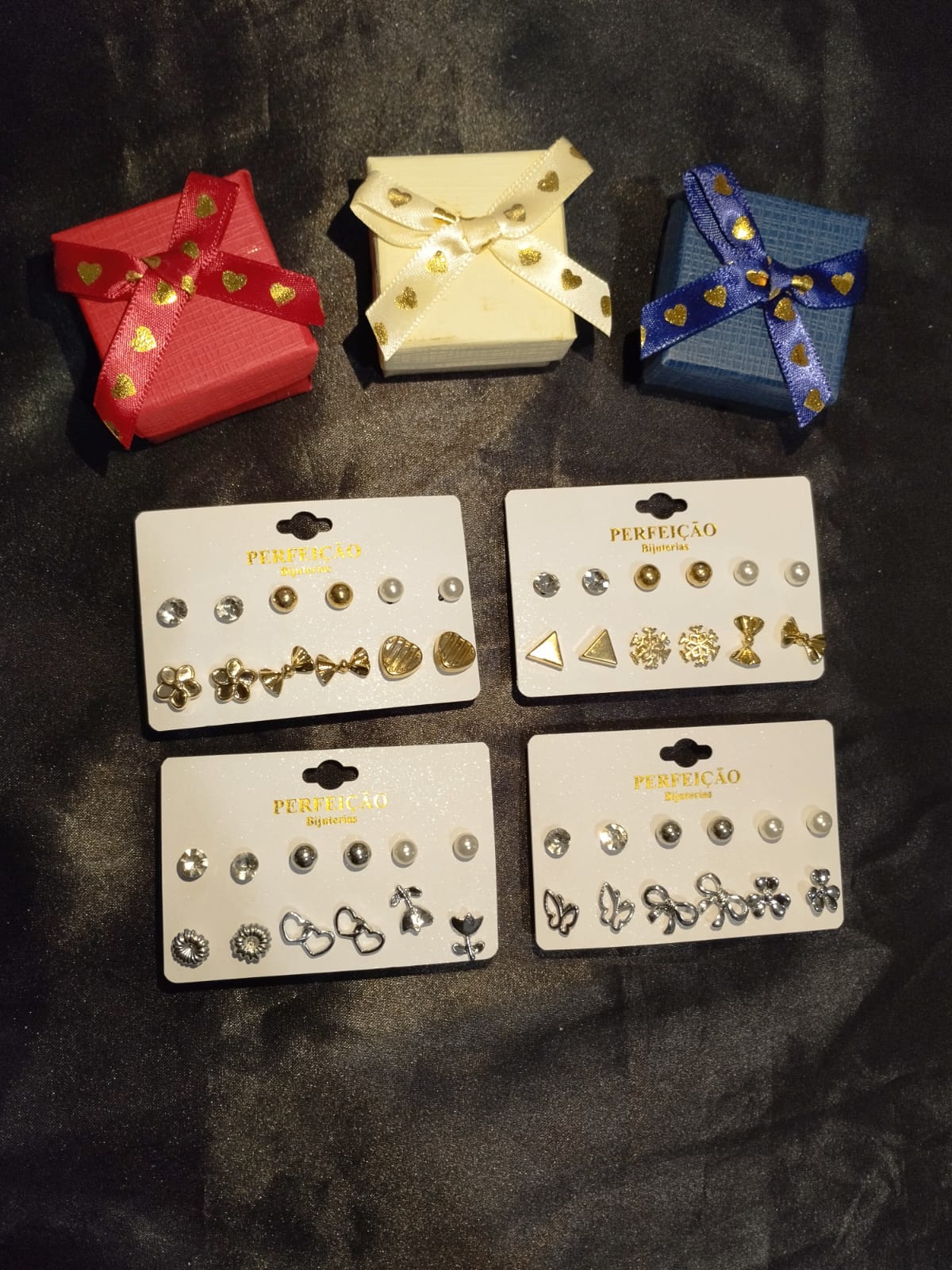Kit Victória • 6 pares de brincos