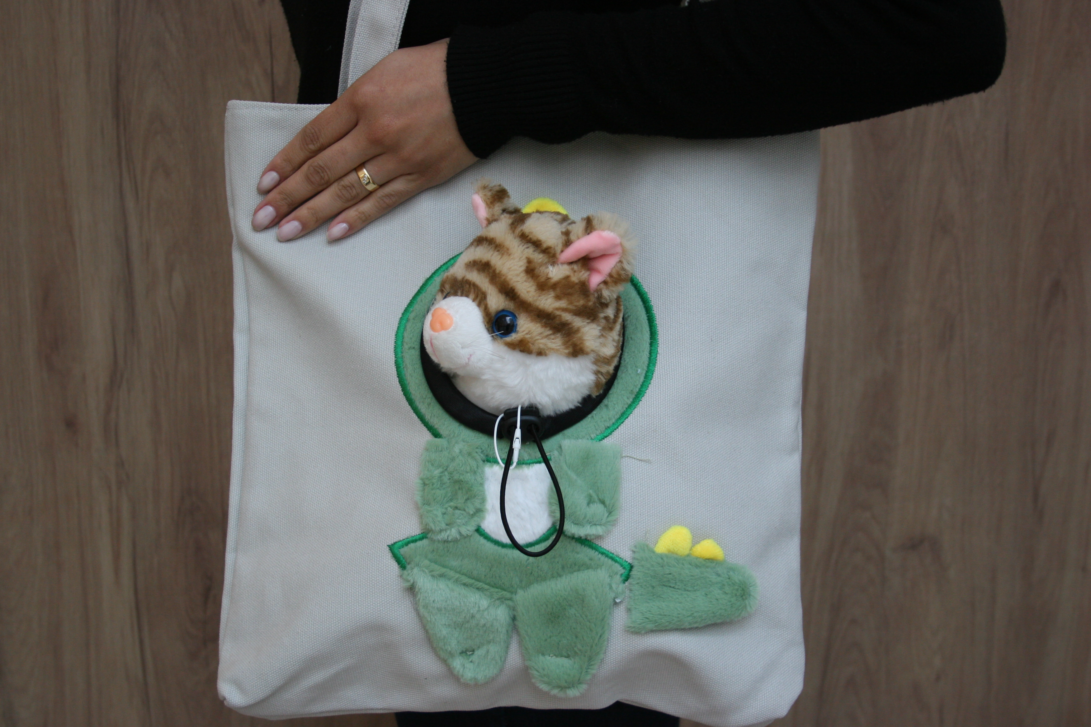 Bolsa de Transporte Premium para Gatos – Com Pelúcia de Animais | Ukin Pet Club