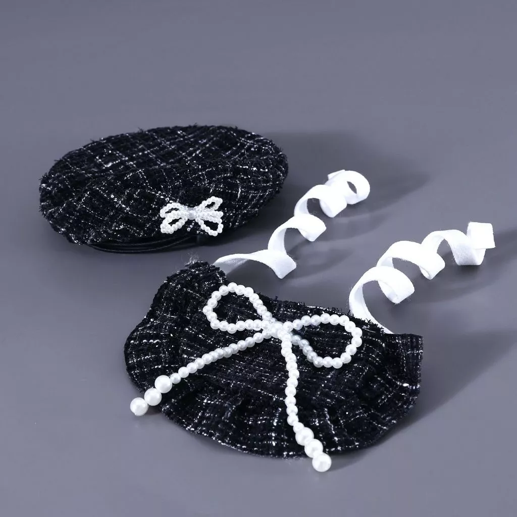 Boina com Babador Chique