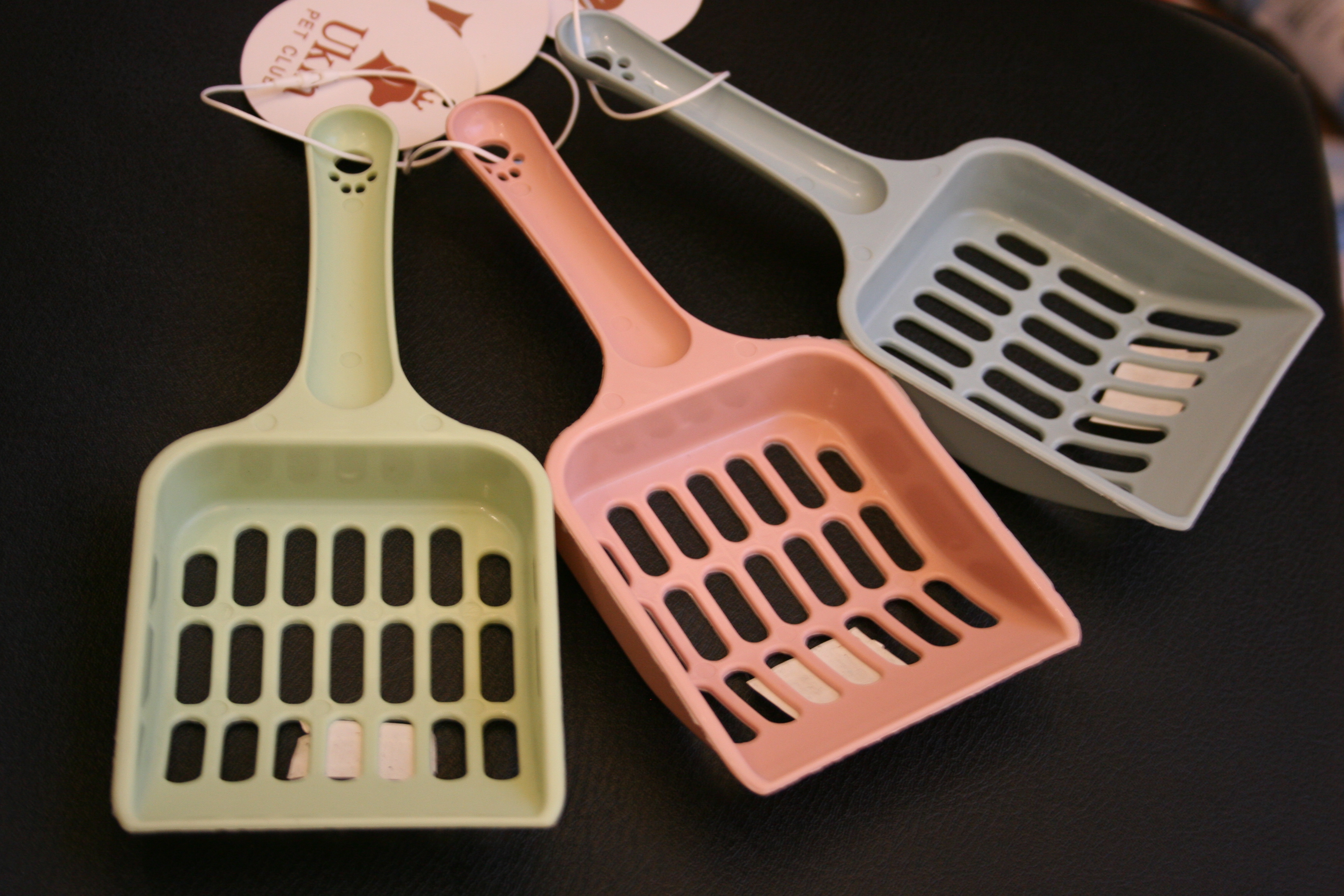 Pá para limpeza de caixa de areia