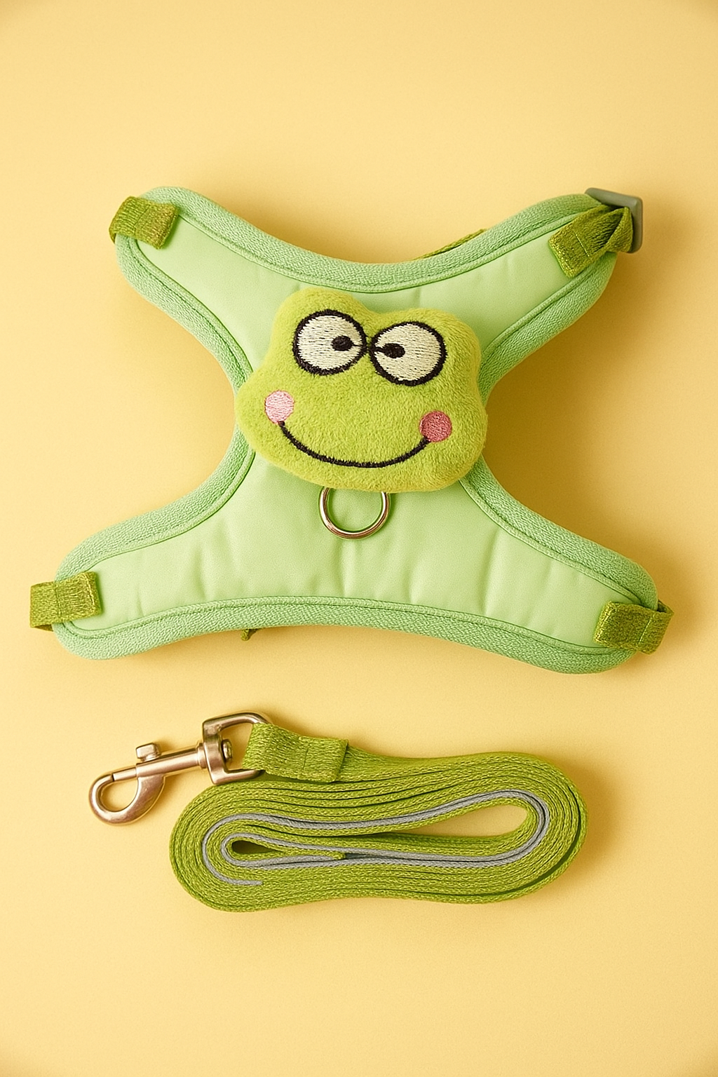 Conjunto de guia e peitoral (arnês) para pets