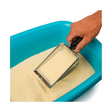 Pá Higiênica Inox Malha Grossa