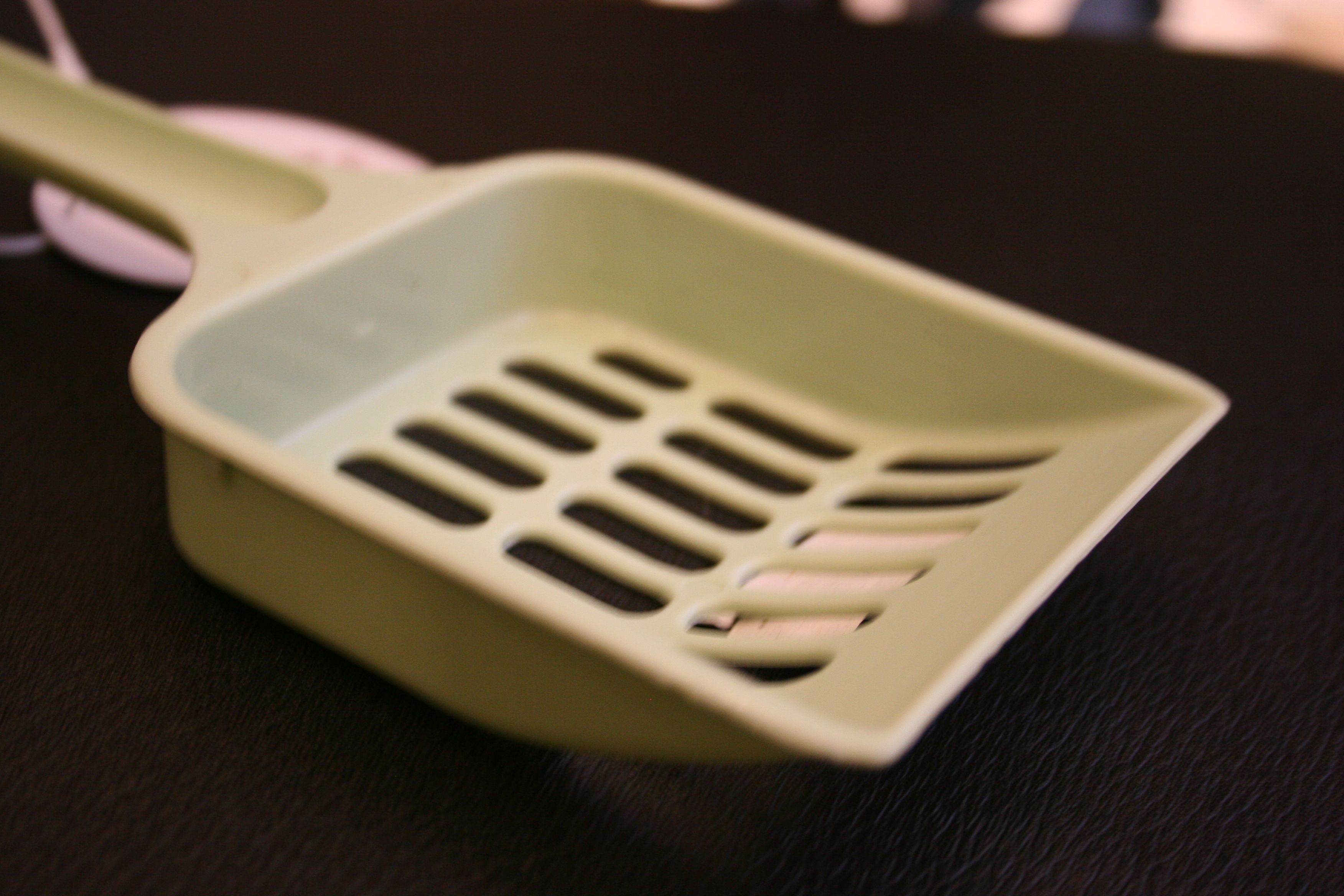 Pá para limpeza de caixa de areia