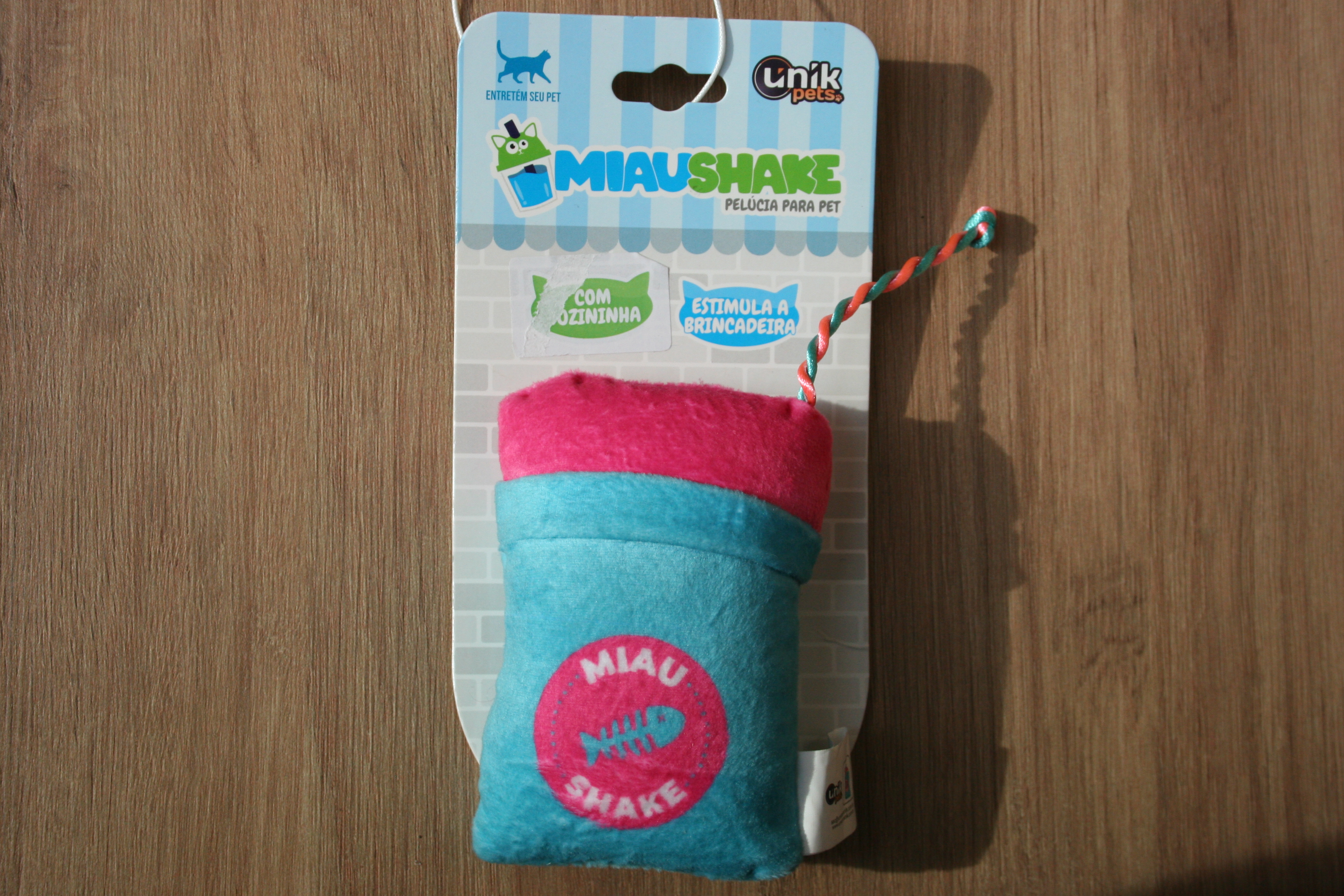 Miau Shake – Brinquedo Interativo com Catnip