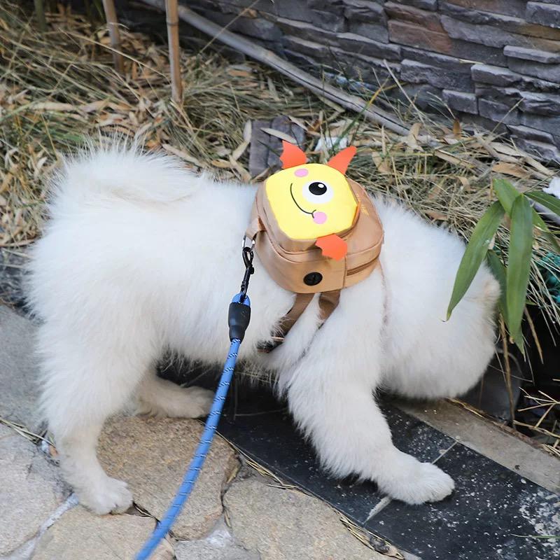 Mochila para Pets Formato de Monstrinho