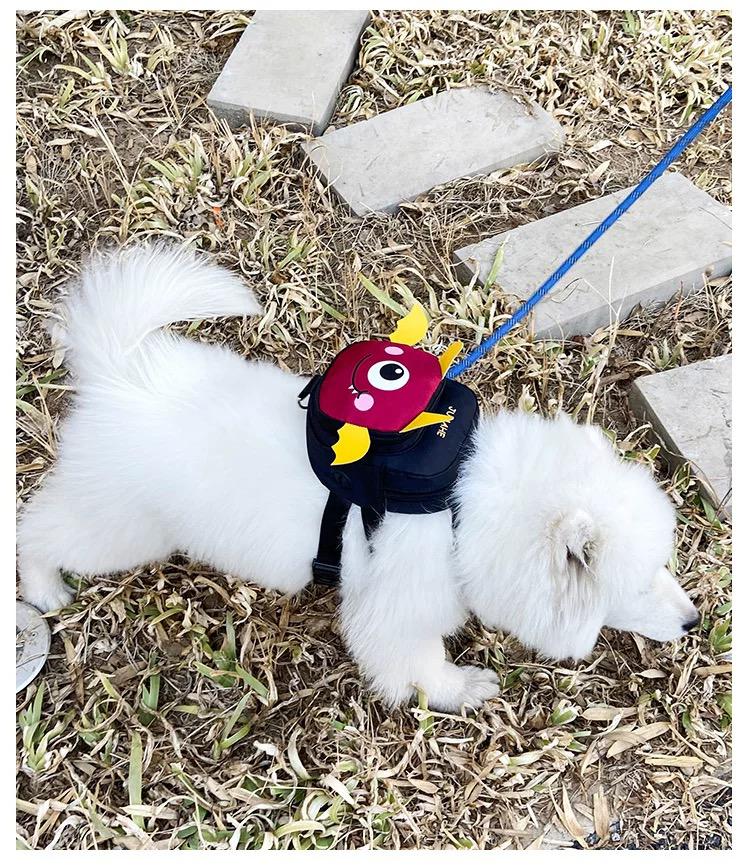 Mochila para Pets Formato de Monstrinho