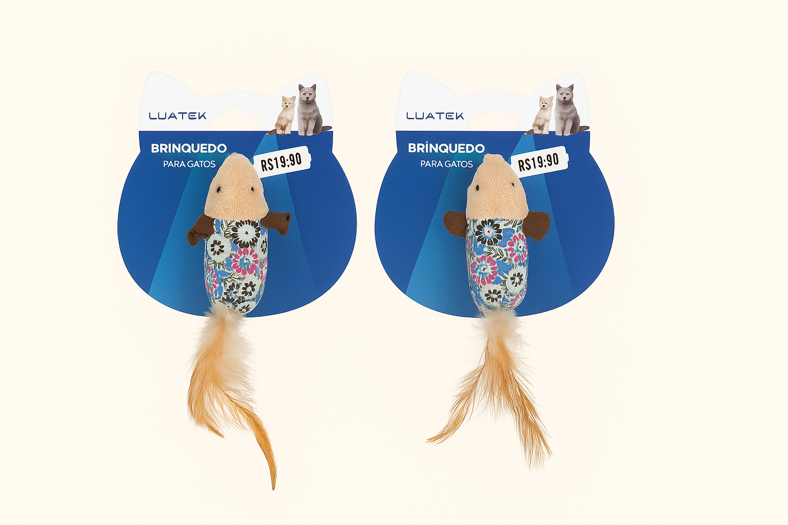 Brinquedo para gatos ratinho