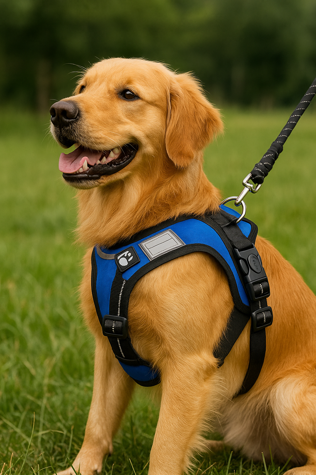 Peitoral ajustável para cães