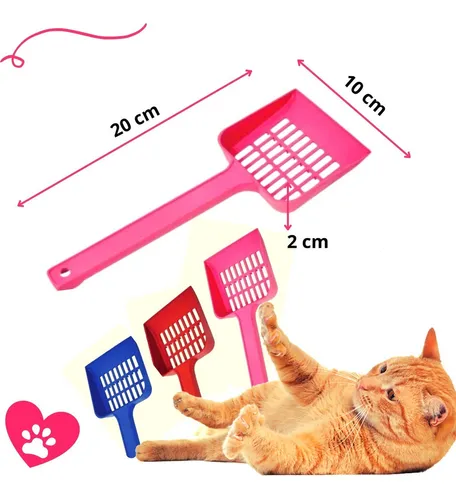 Pá para limpeza de caixa de areia